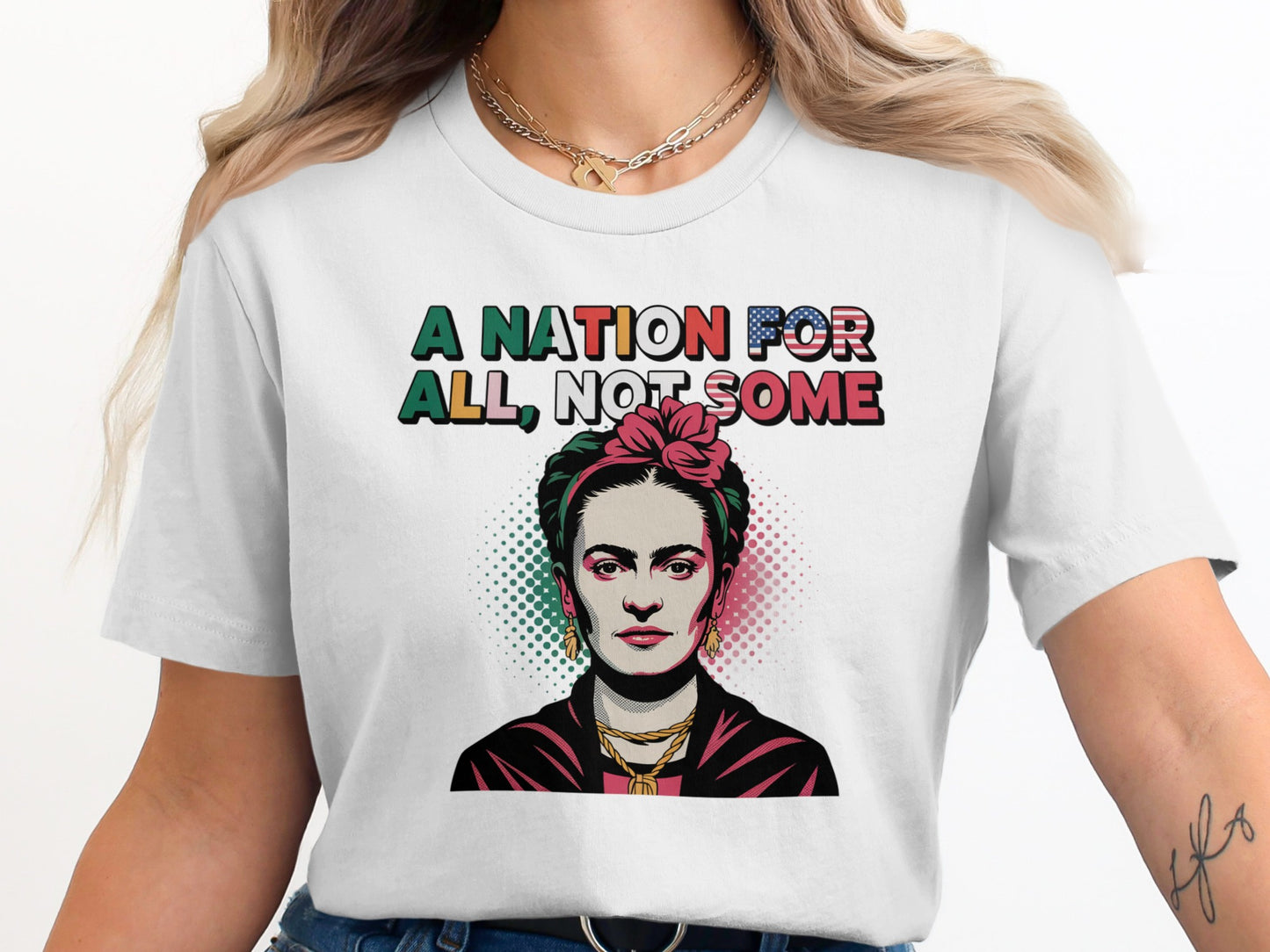 A Nation For All Not Some Graphic T-shirt product type