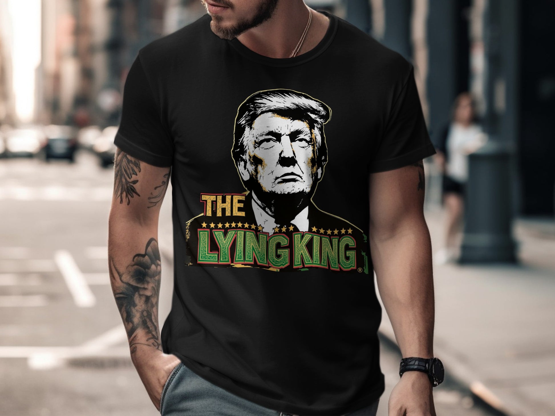 The Lying King Graphic Short Sleeve T-shirt product