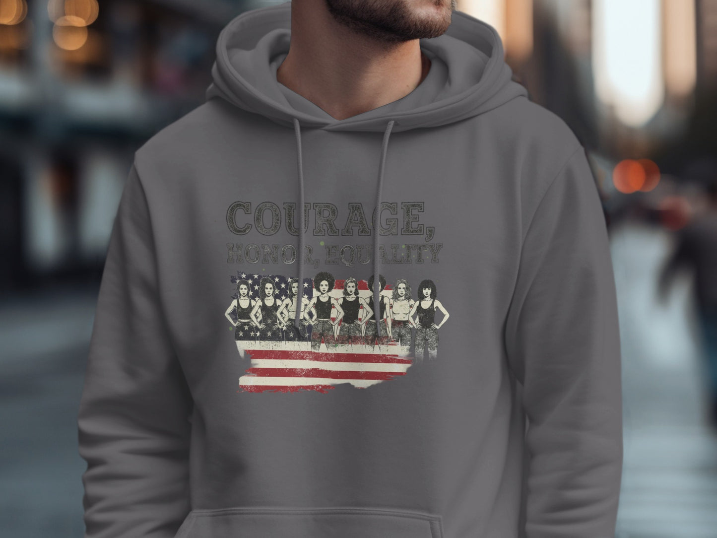 Courage Honor Equality Graphic Hoodie product