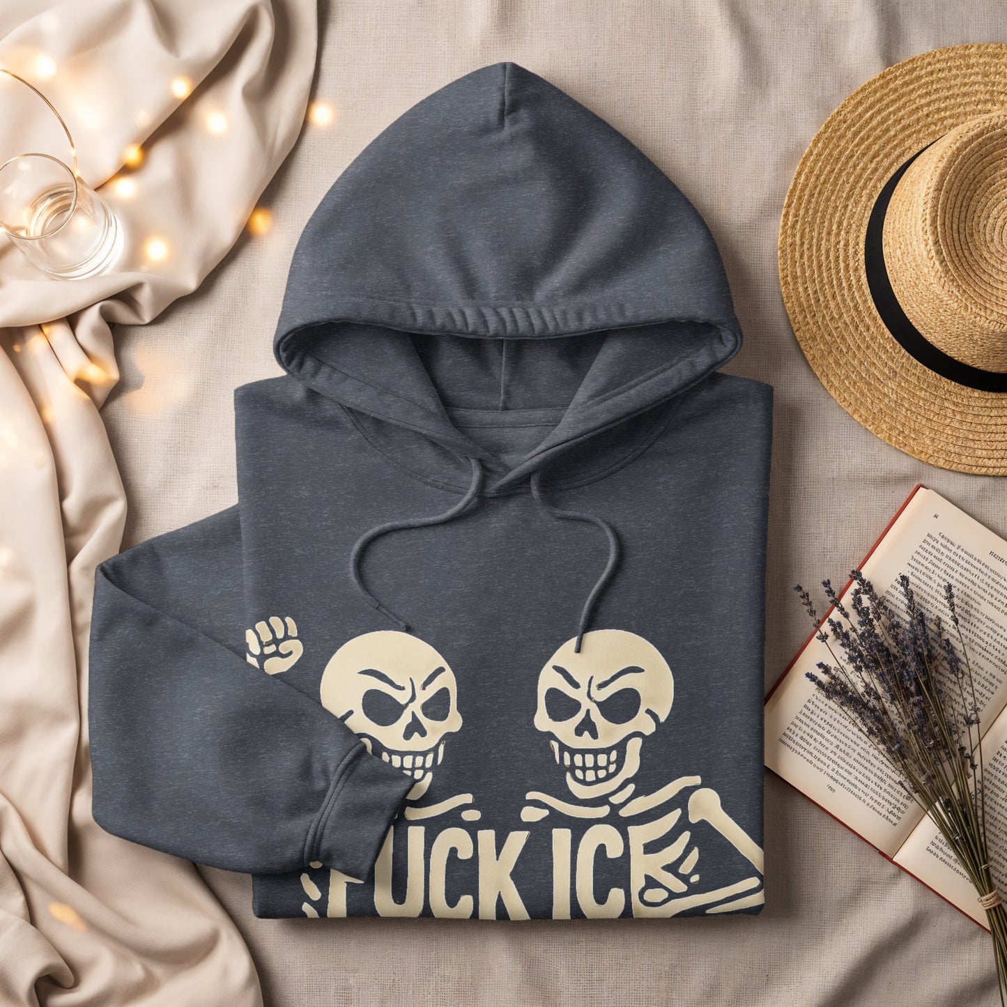 Skeletons Fuck Ice Skeleton Hooded Sweatshirt product type