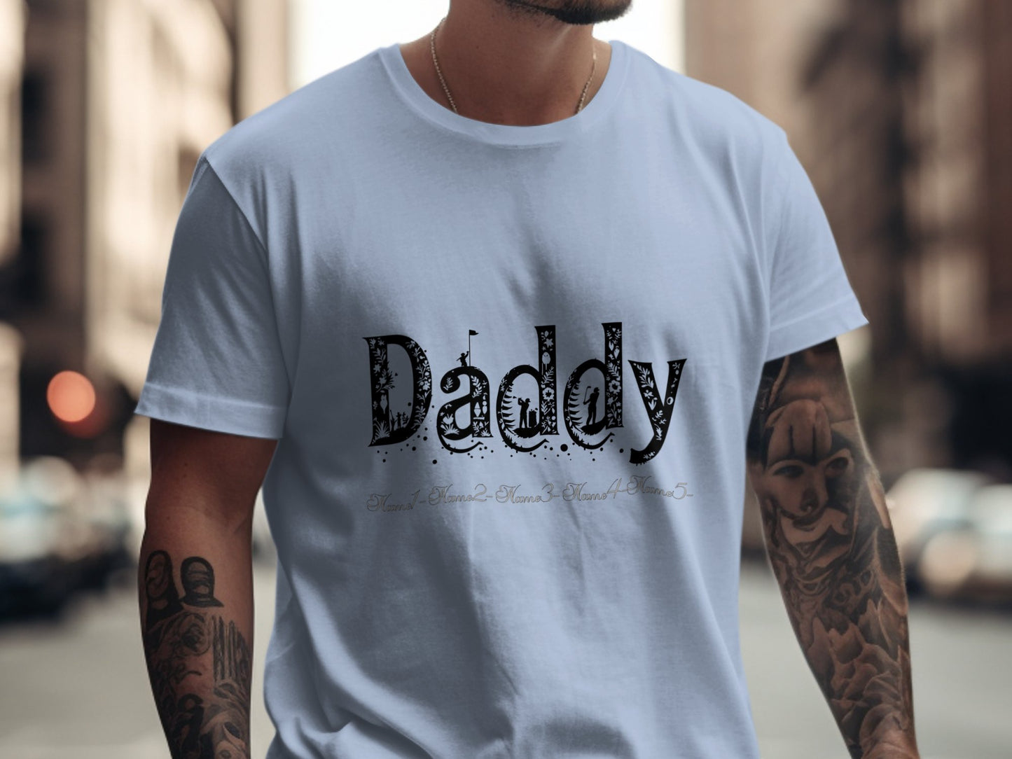 Daddy Fun Graphic T-Shirt Trendy Casual product type