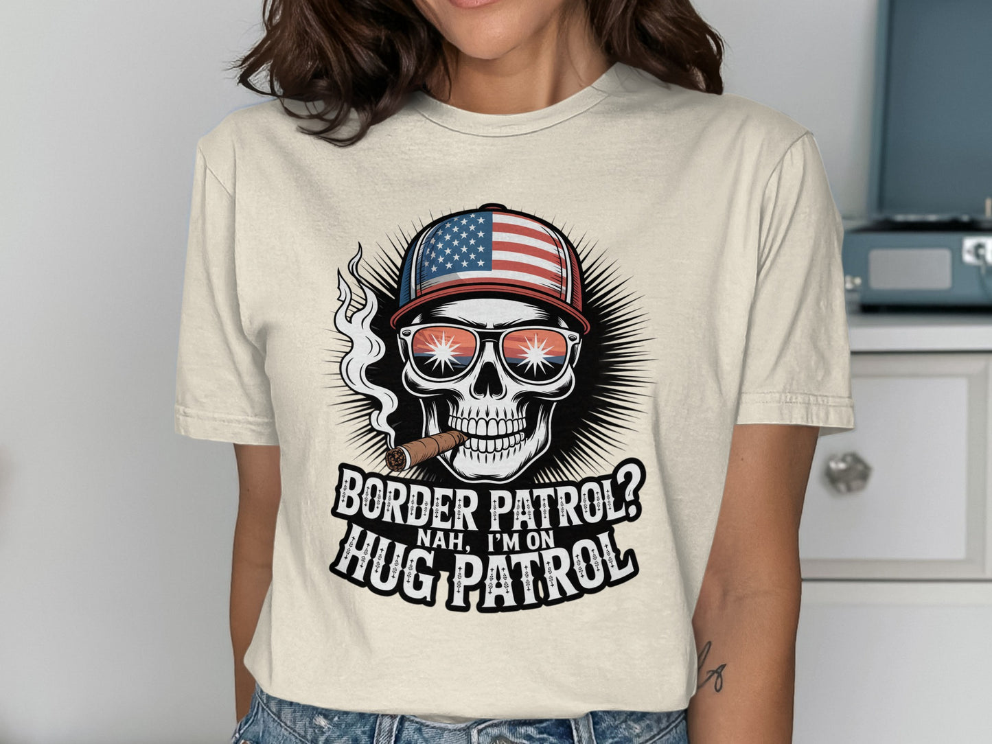 Border Patrol Nah I'm On Hug Patrol Shirt product type
