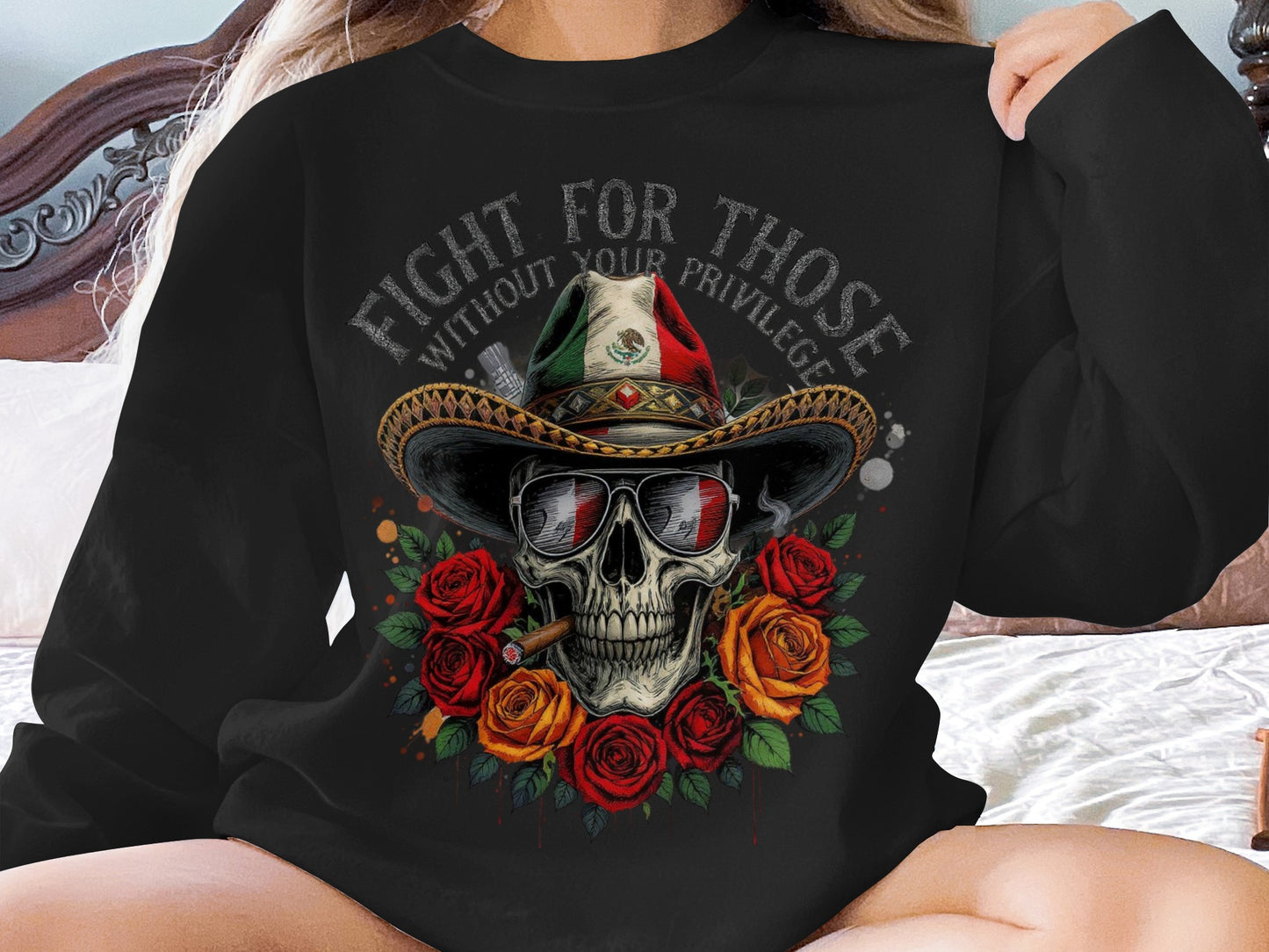 Fight For Those Without Your Privilege skull product