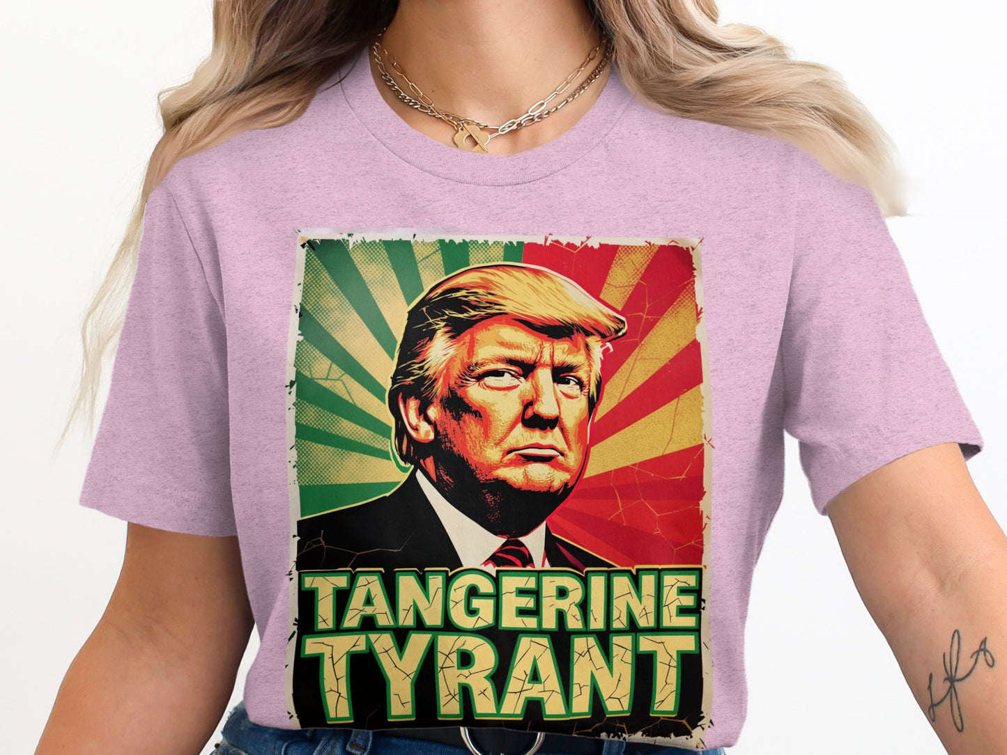 Tangerine Tyrant Graphic Short Sleeve T-Shirt product type