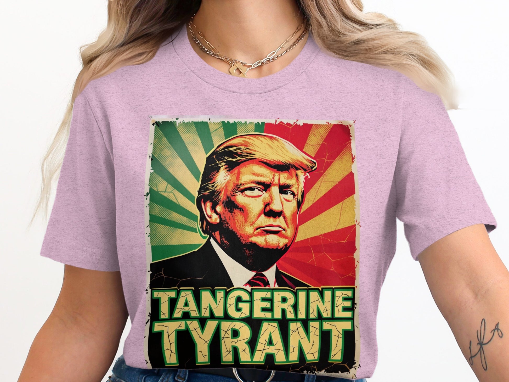 Tangerine Tyrant Graphic Short Sleeve T-Shirt product type