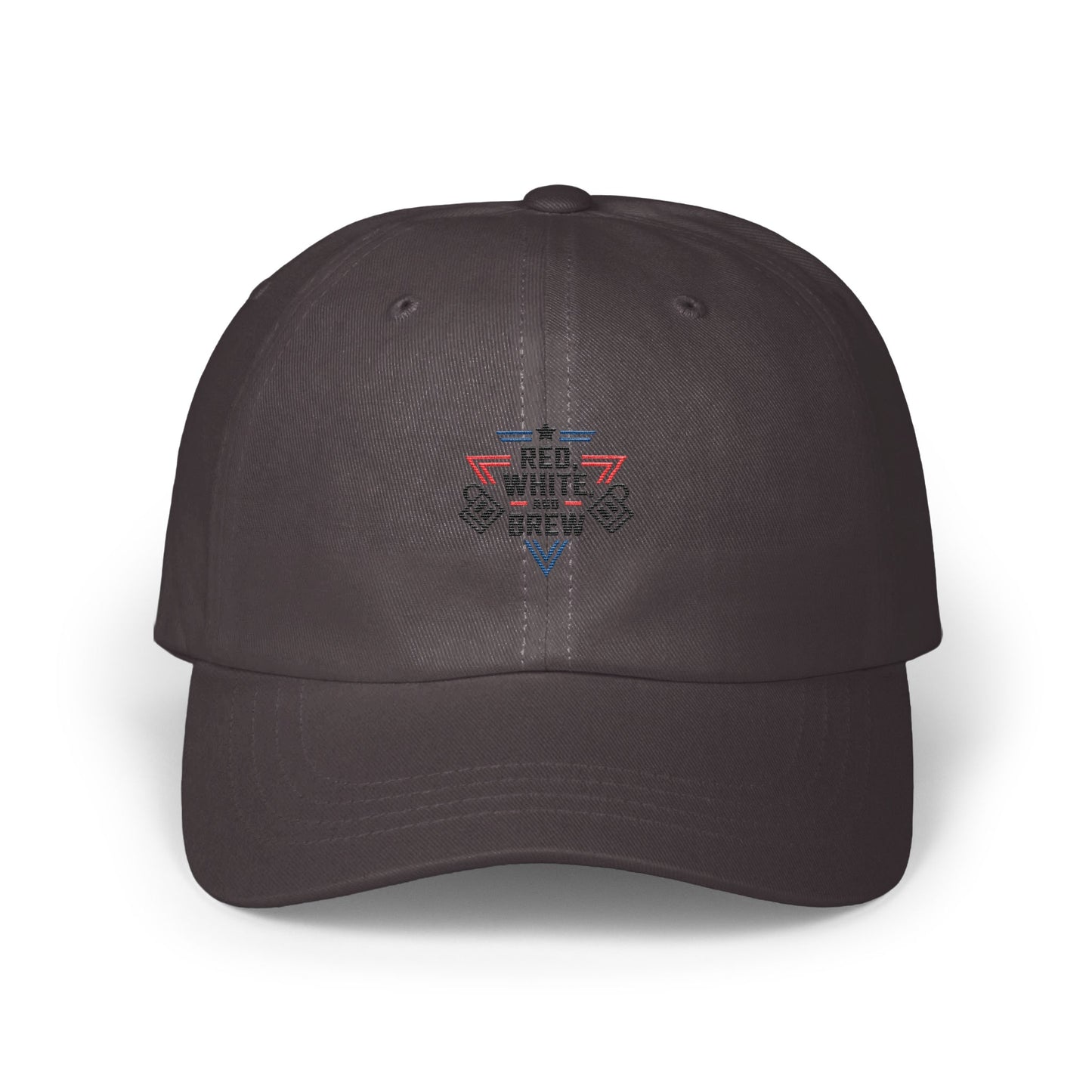 Red White Blue Brew Embroidered Casual Hat product