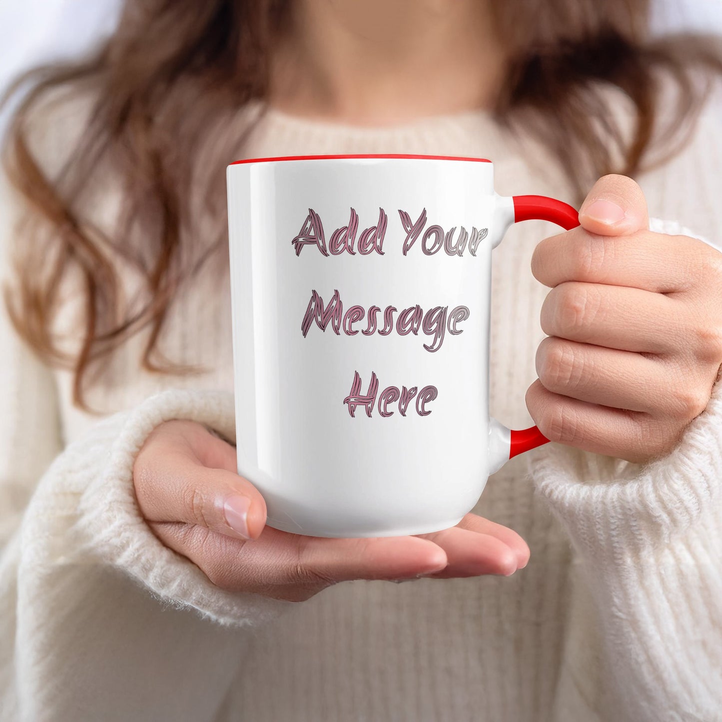 Personalized Customizable Message Ceramic Mug product