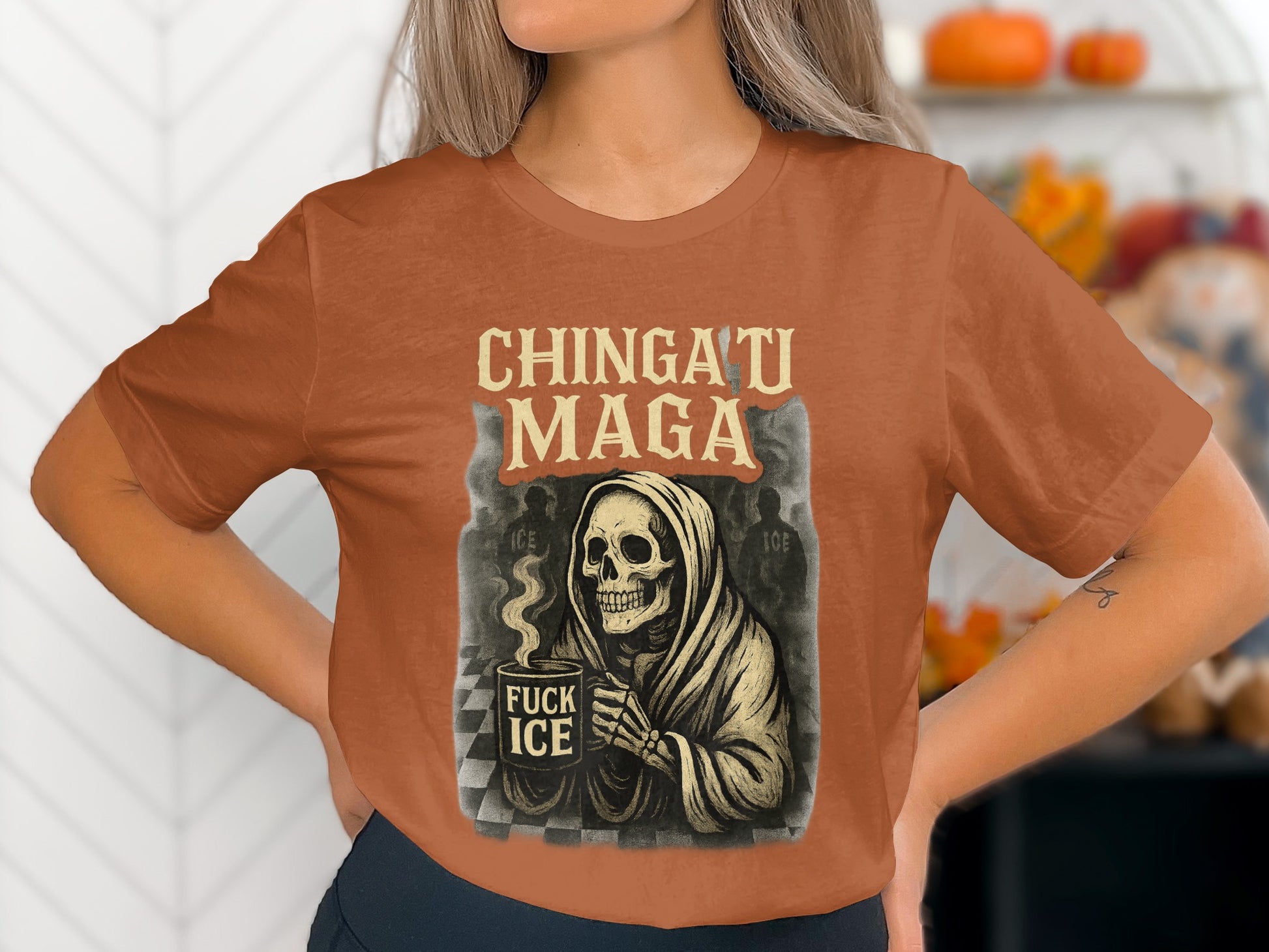 Chingatu Maga Fuck Ice Graphic Printed T-shirt product type