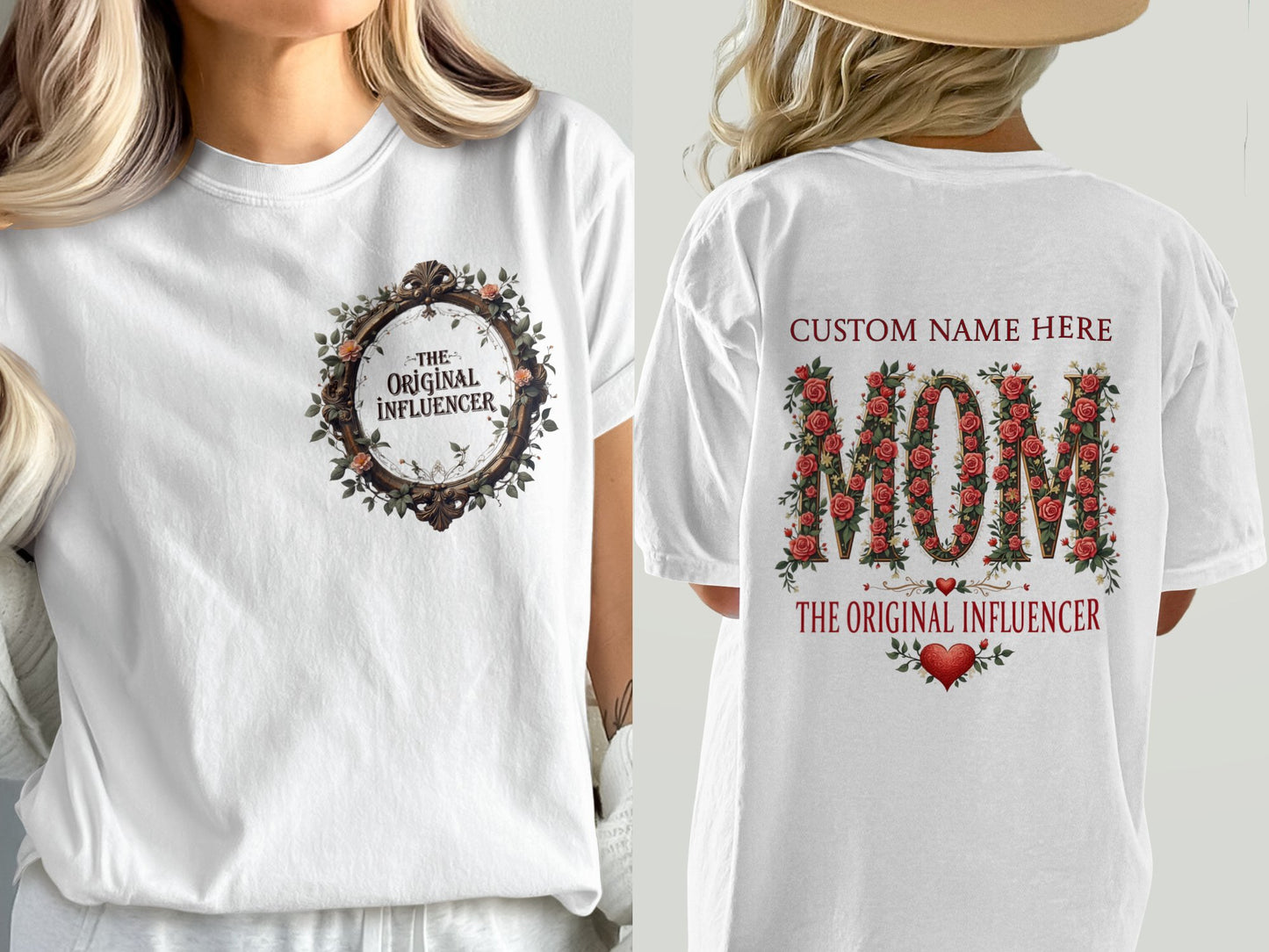 Personalizable Mom The Original Influencer T-shirt product