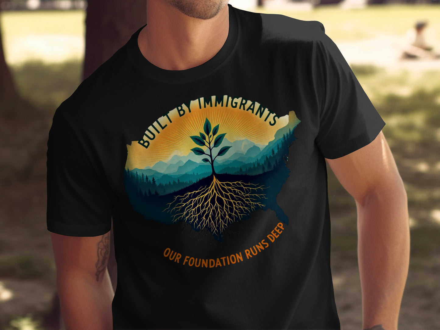 Built by Immigrants Our Foundation Runs Deep product type