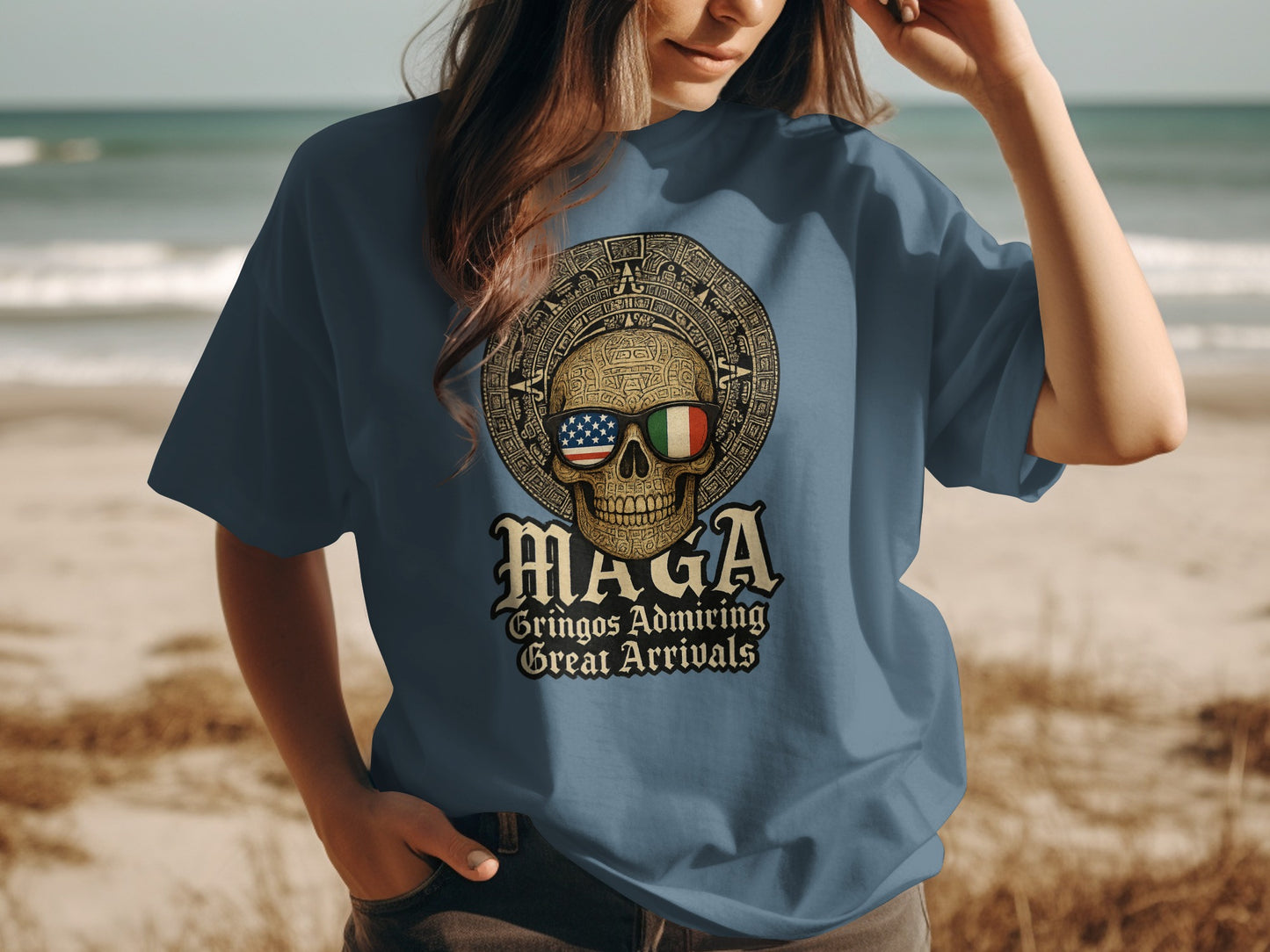 MAGA Gringos Admiring Great Arrivals T-shirt product