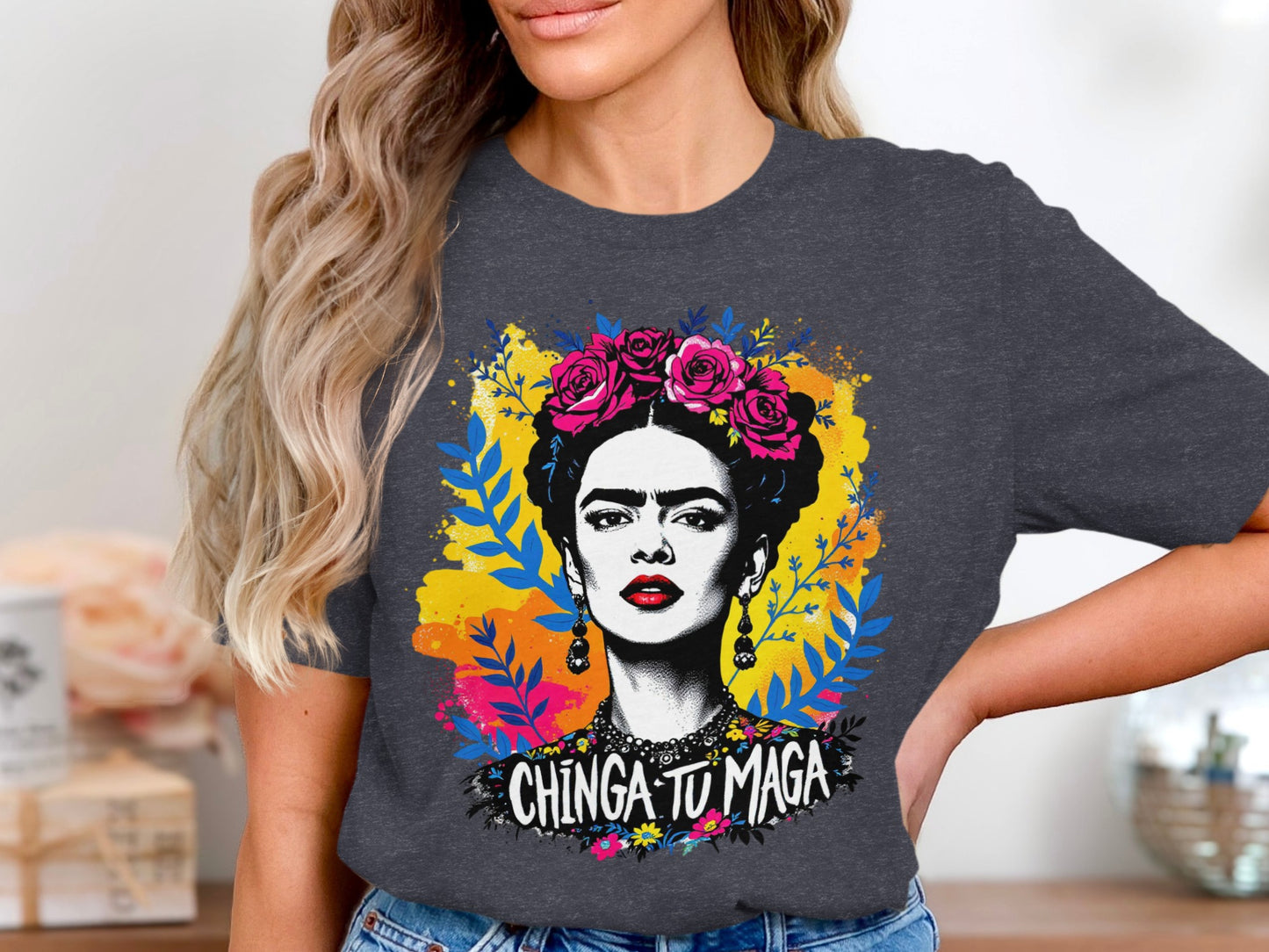 Vibrant Graphic Tee with Artistic Design product type