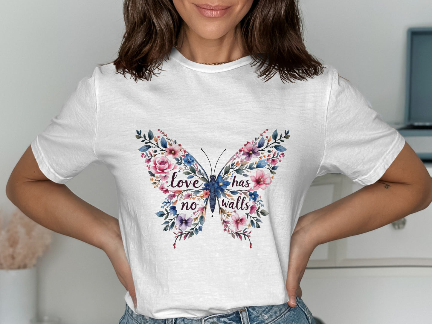 Love Has No Walls Butterfly T-shirt product type