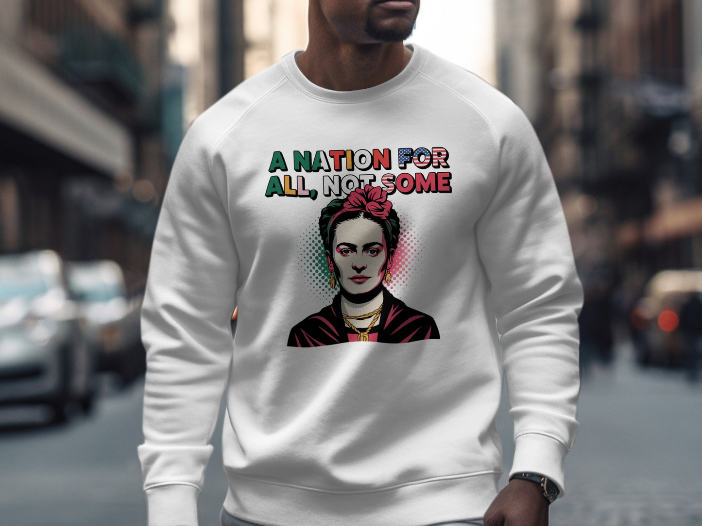A Nation For All Not Some Graphic Sweatshirt product type