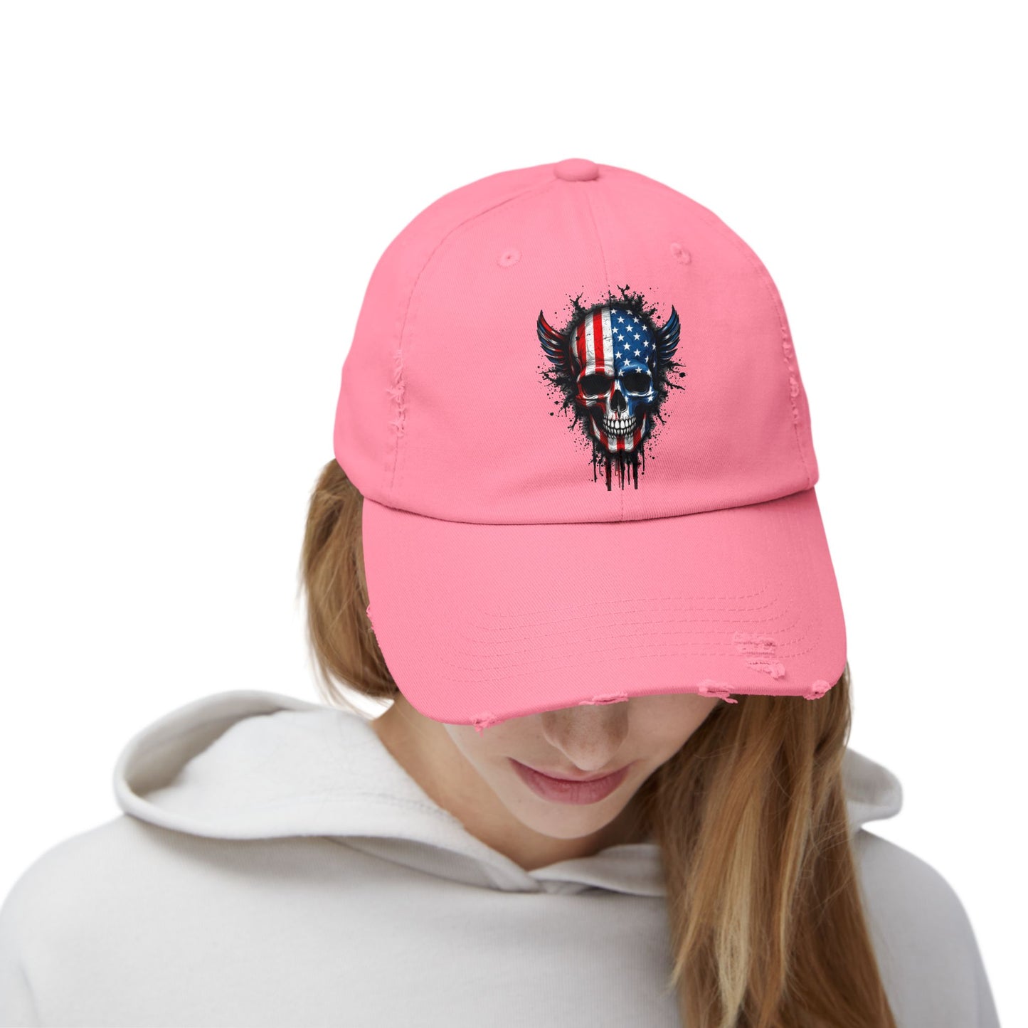 Vintage American Freedom Distressed Cap