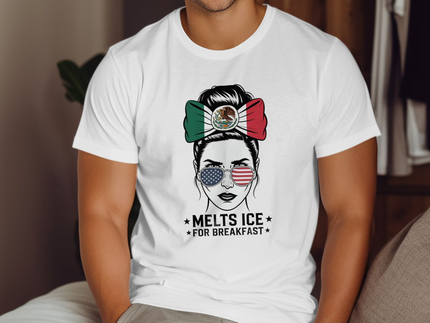 Melts Ice for Breakfast Graphic Unisex T-Shirt product type