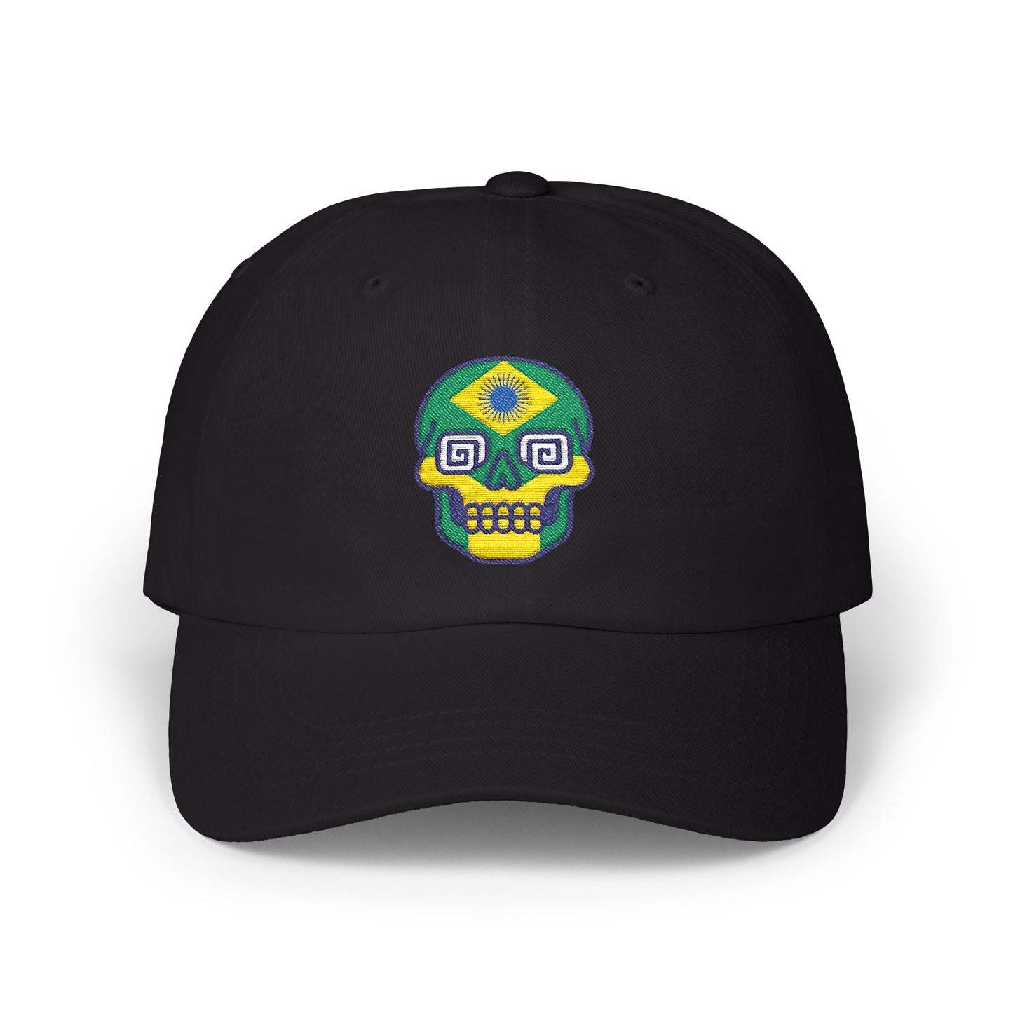 Colorful Skull Classic Dad Cap - Trendy Summer Hat for Music Festivals, Beach Days, Casual Outings, Unique Gift for Him, Adjustable Snapback