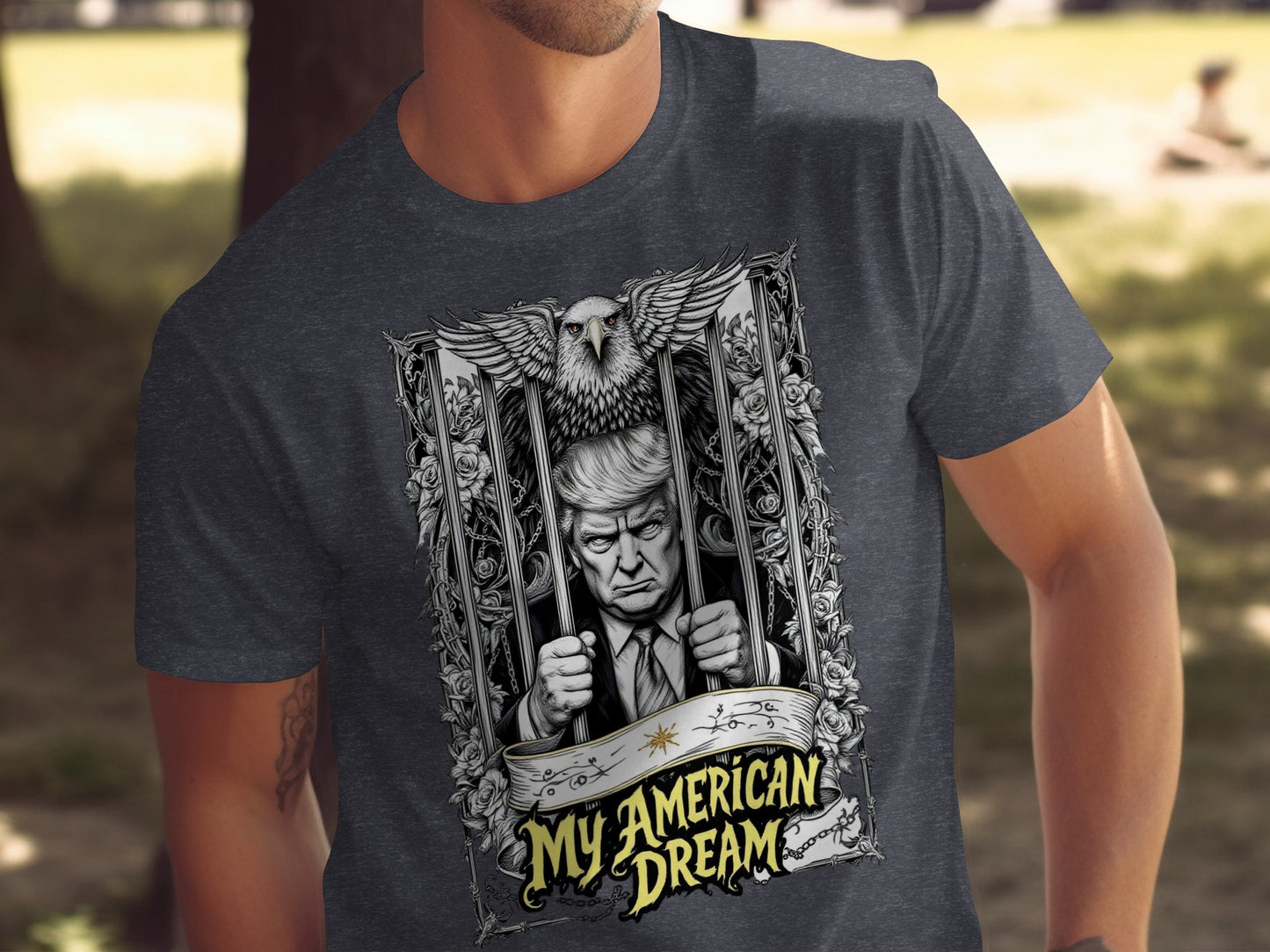 My American Dream Artistic Graphic T-Shirt product