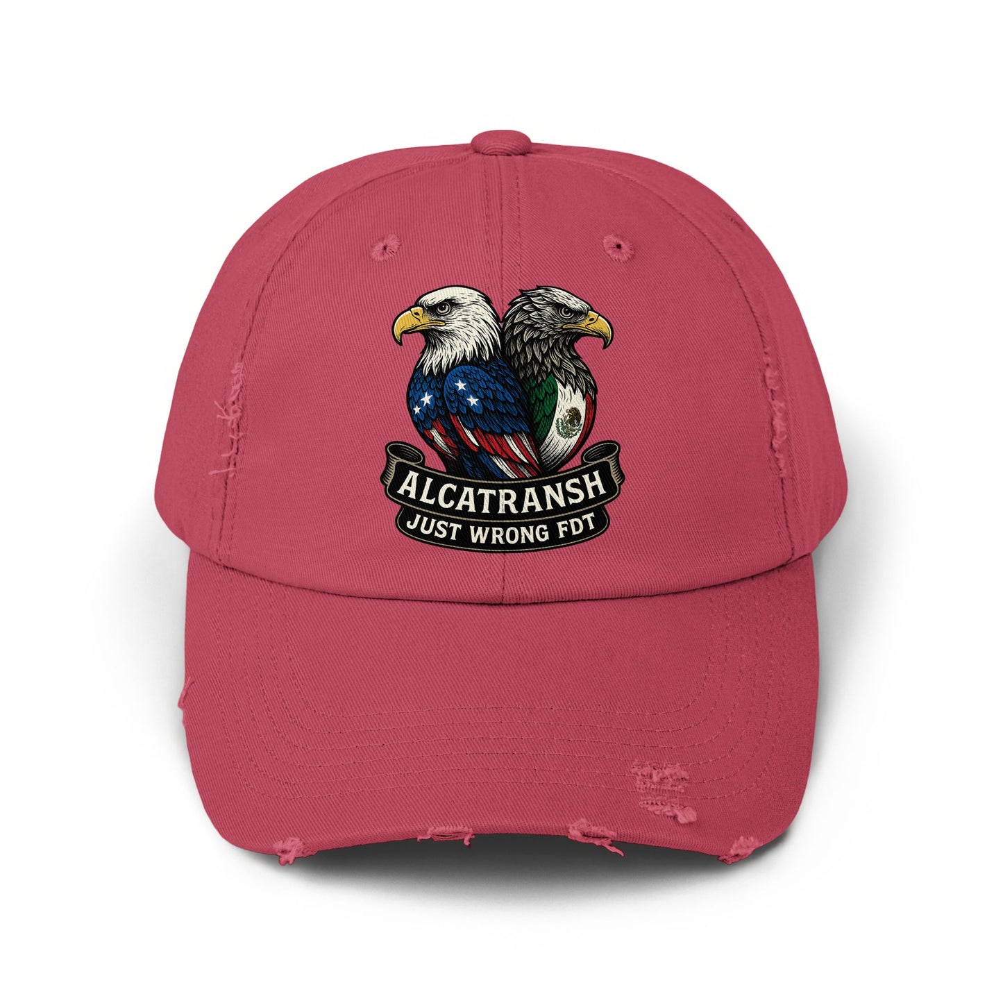 Alcatransh Just Wrong FDT Embroidered Hat product
