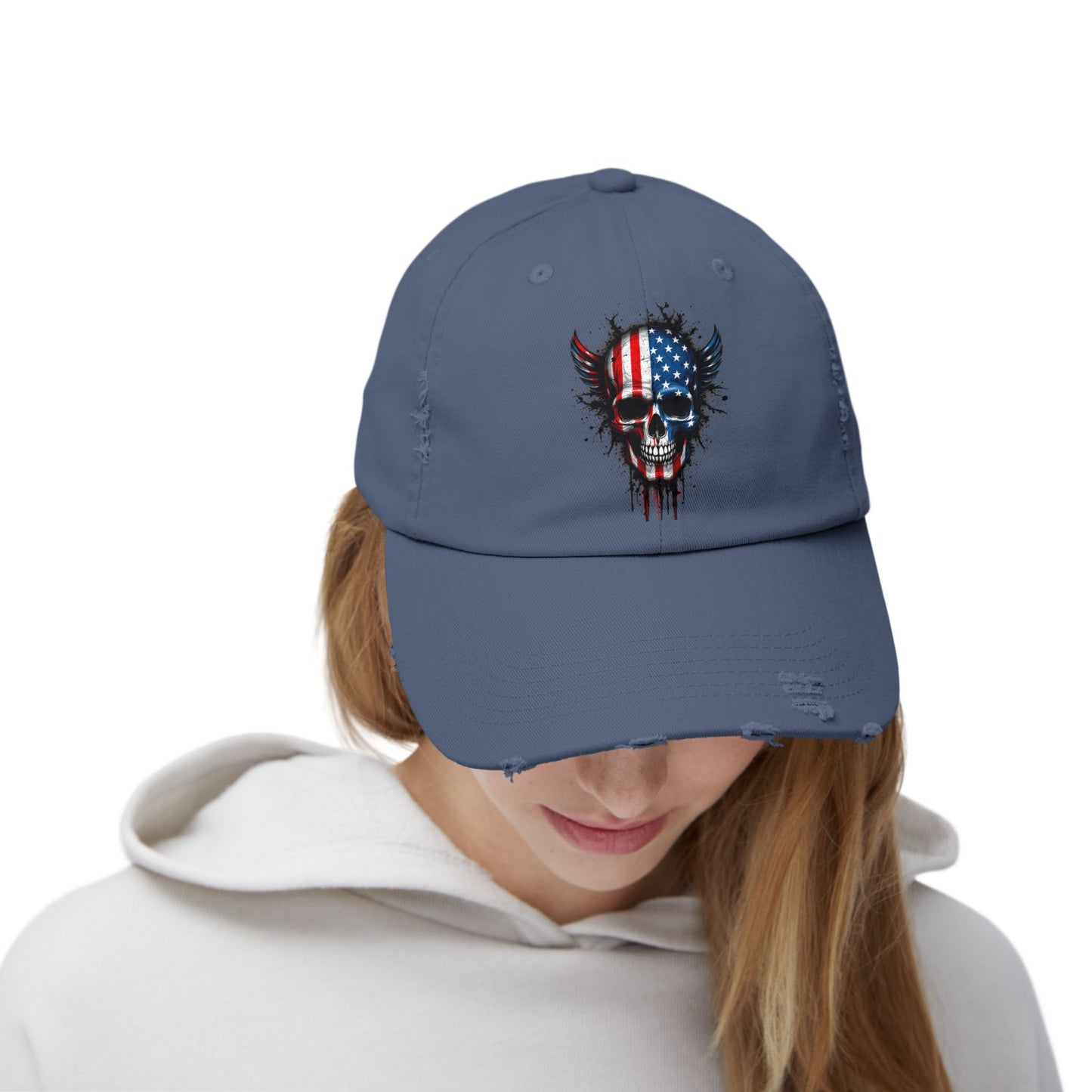 Vintage American Freedom Distressed Cap