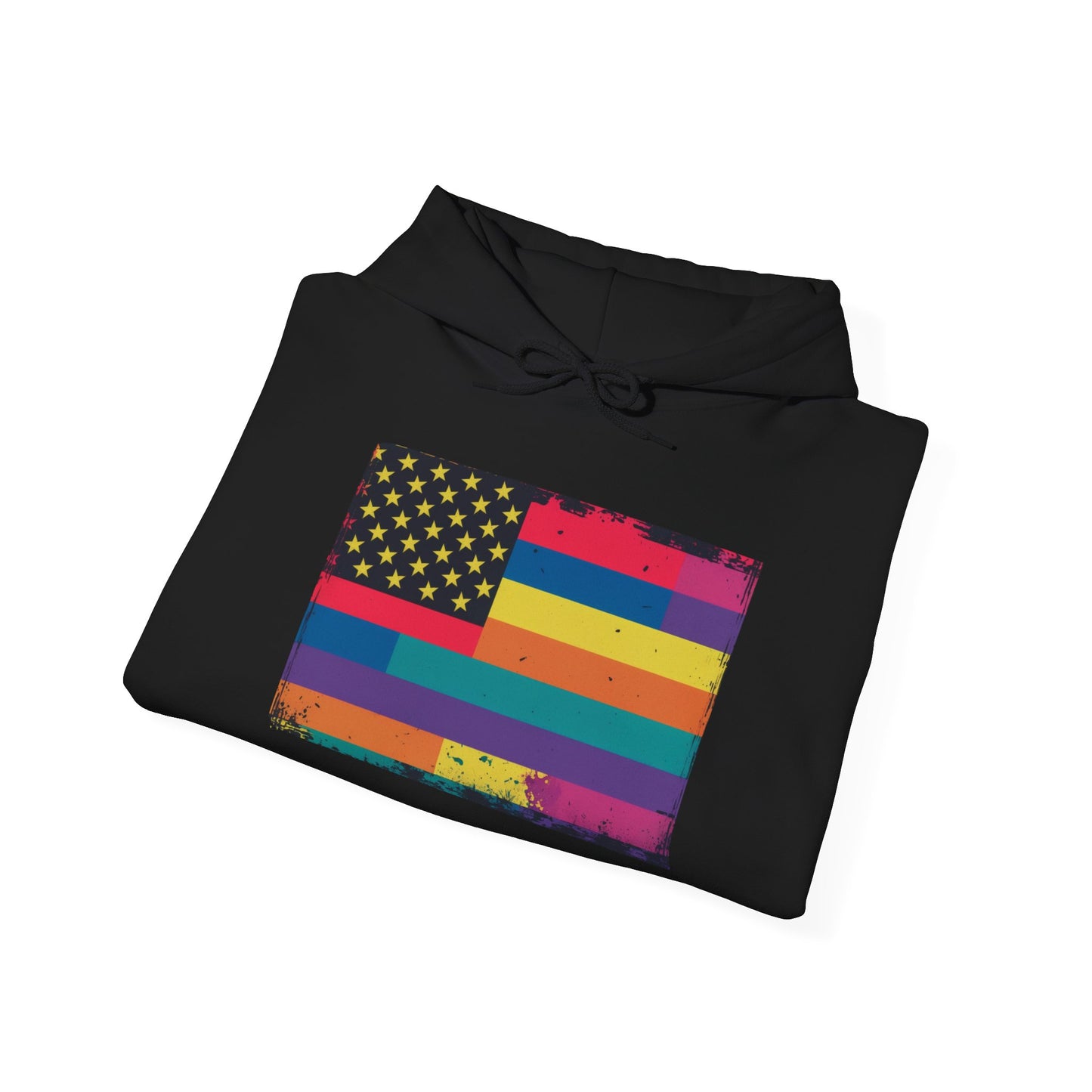 pride hoodie Pride & Patriotism Hoodie | Unisex Heavy Blend™ Sweatshirt