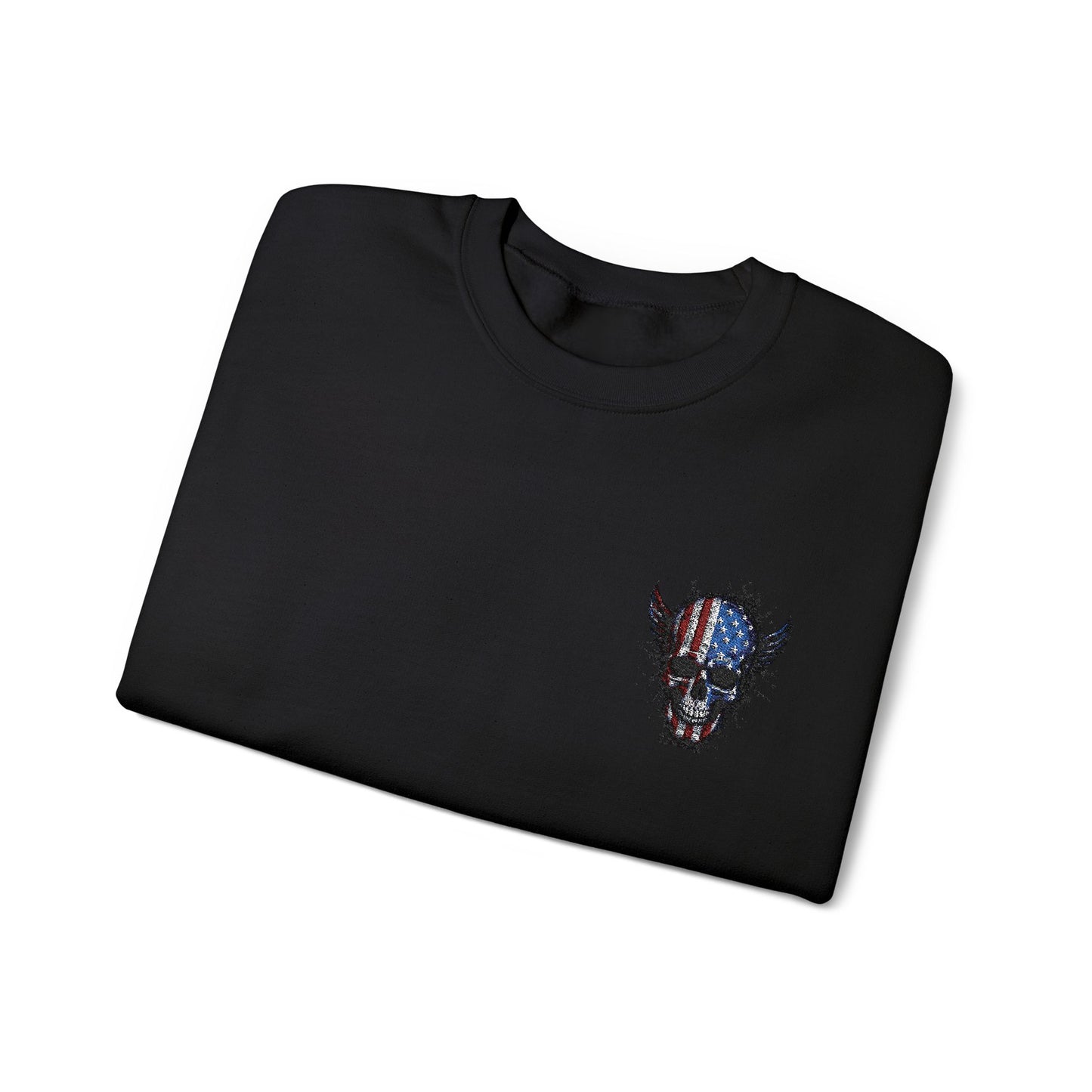 Artistic Graphic Crewneck Sweatshirt - Bold Design for Creative Souls