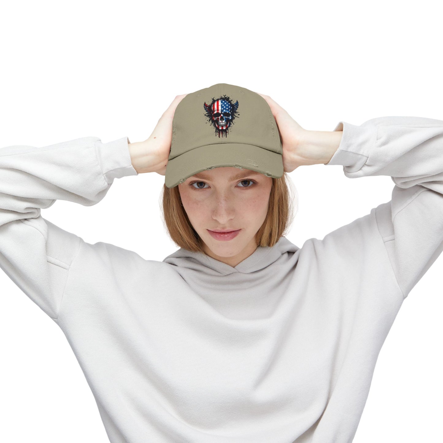 Vintage American Freedom Distressed Cap