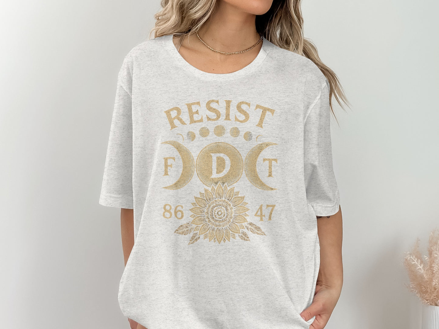 Resist Moon Phases Graphic Tee Shirts product type