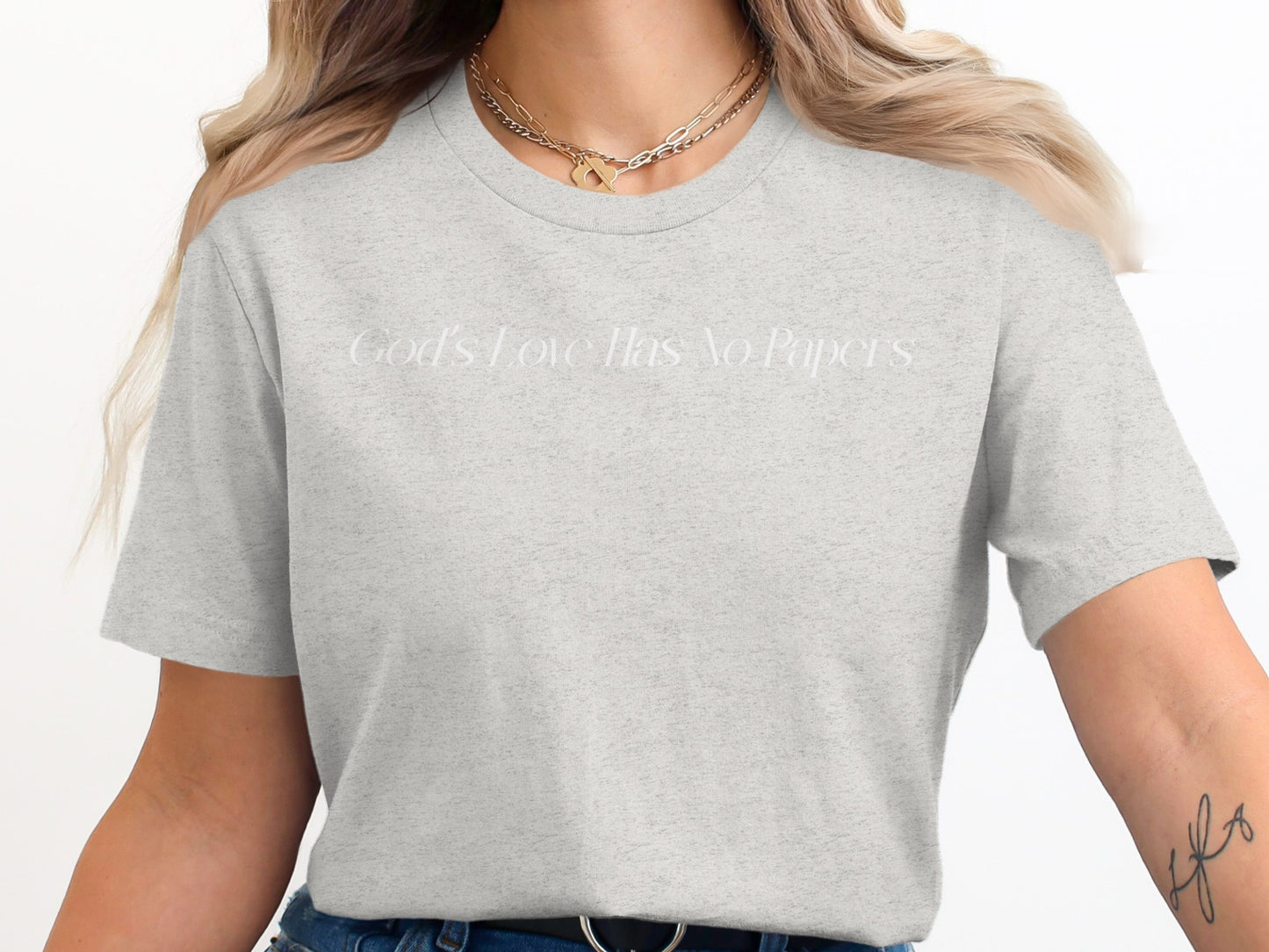God's Love Has No Papers Graphic T-Shirt product