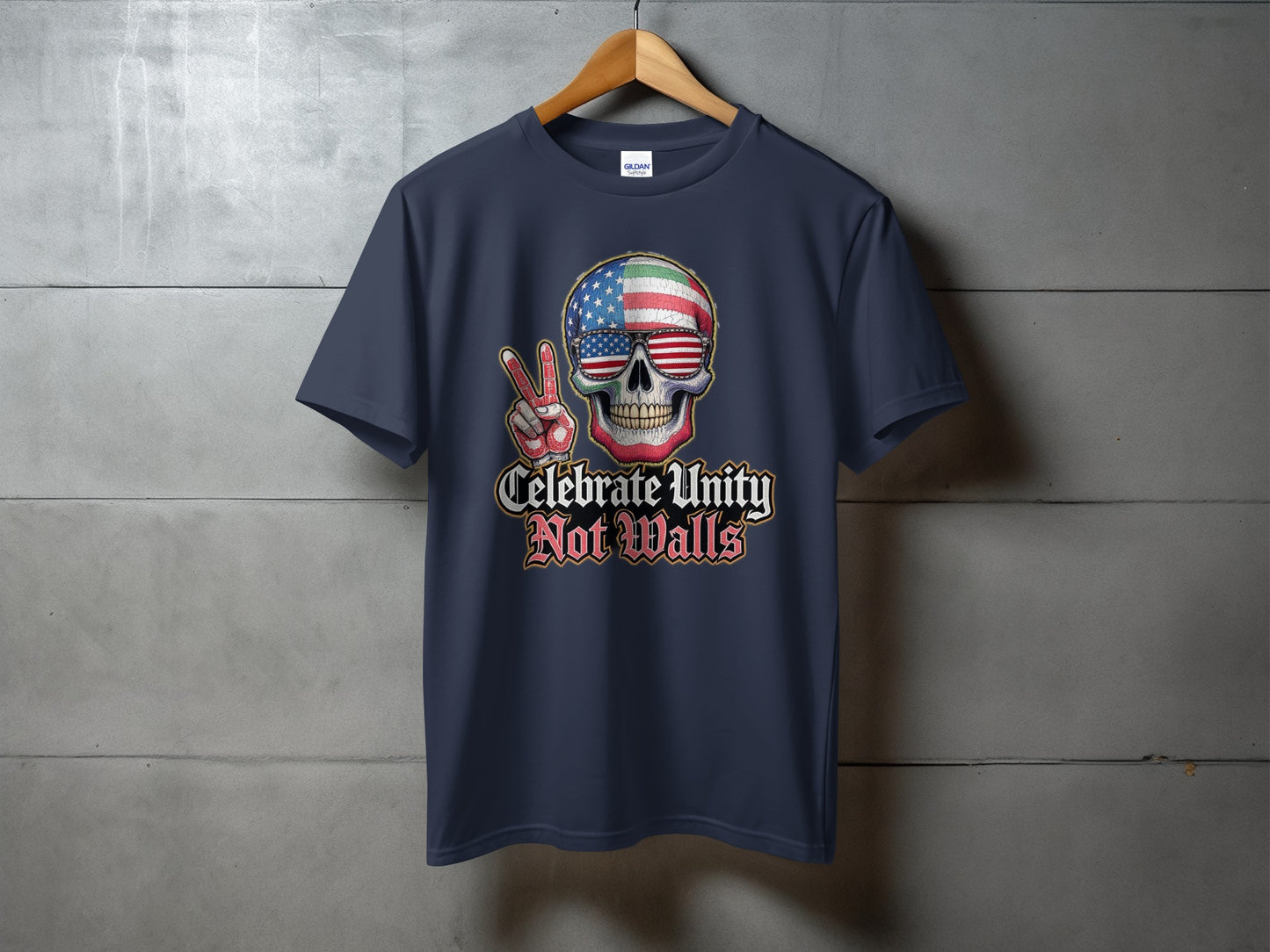 Celebrate Unity Not Walls Graphic T-Shirt product type