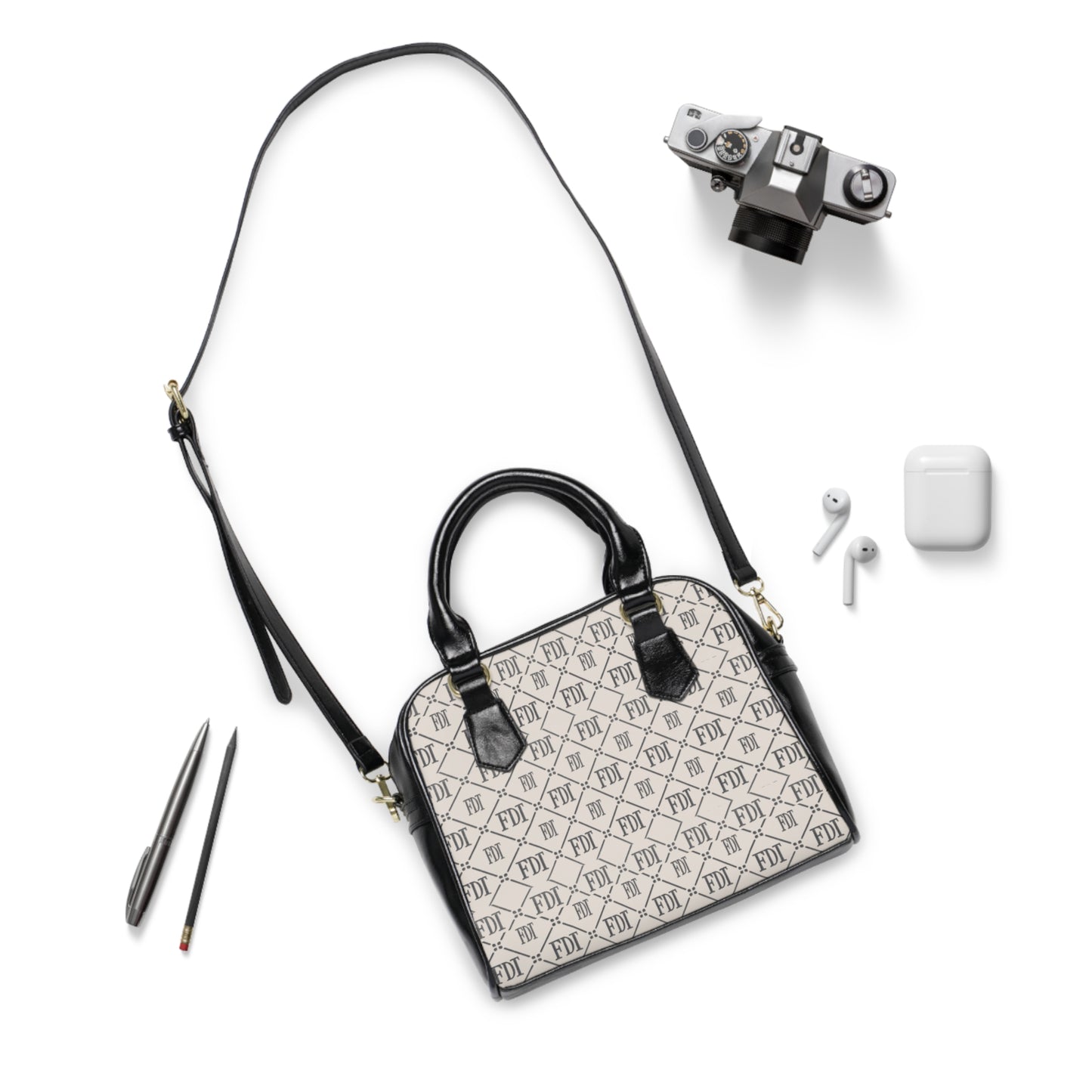 FDT Purse Woke Anti Trump Liberal Purse |Monogram Shoulder Handbag — Elegant Patterned Satchel Purs