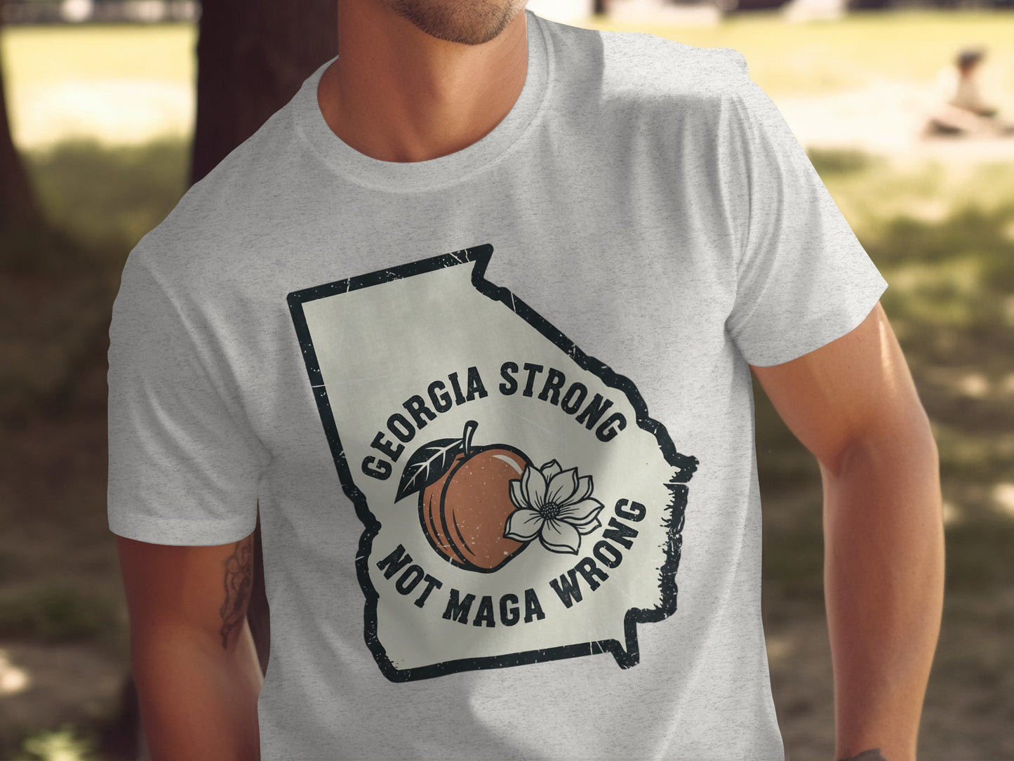 Georgia Strong Not Maga Wrong T-Shirt product type