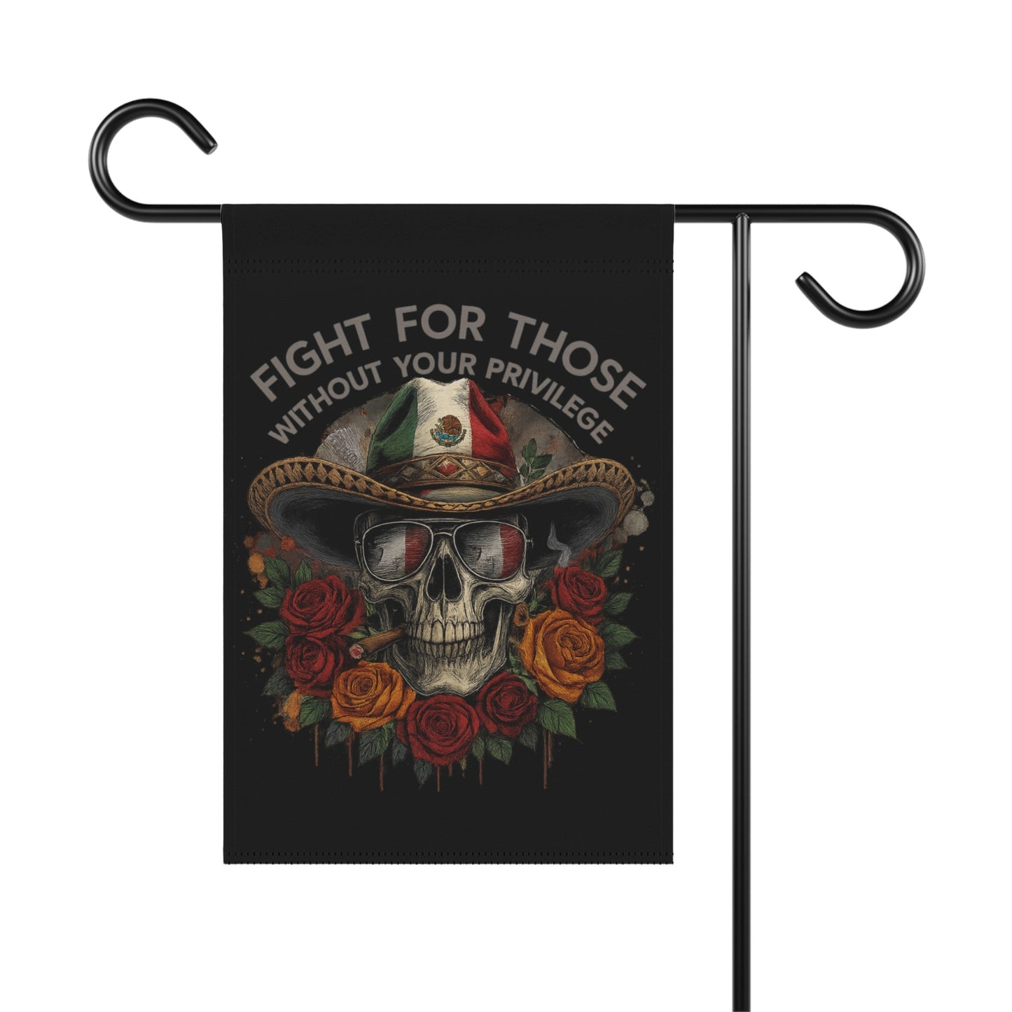 Fight For Those Without Your Privilege Garden Flag
