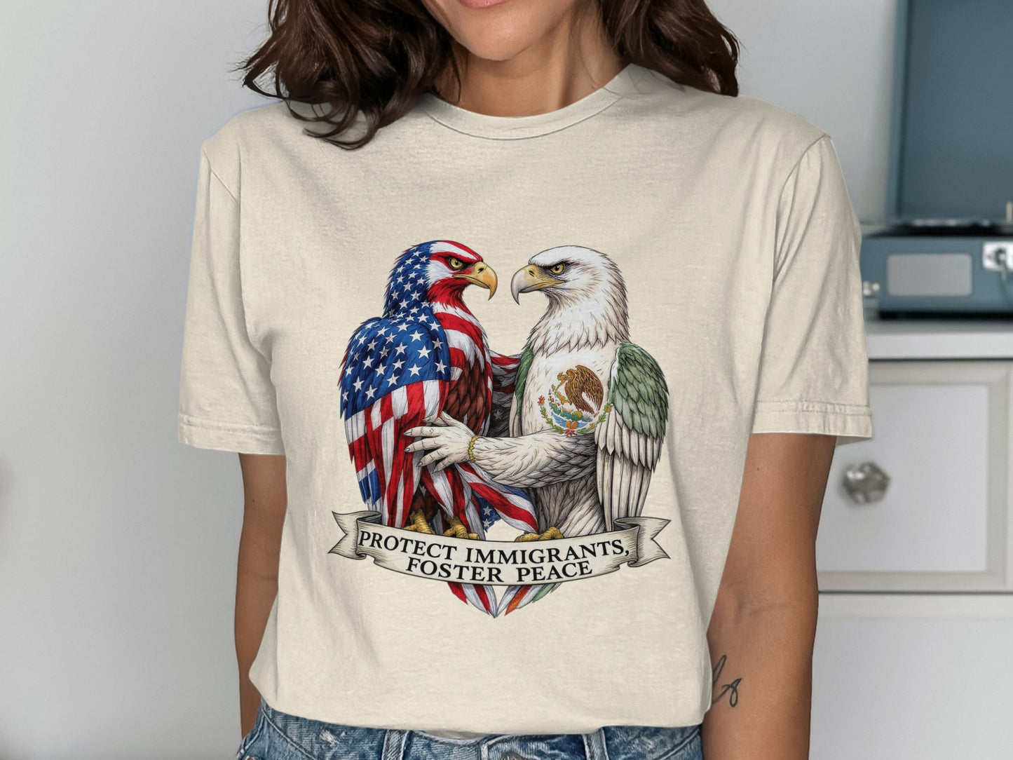 Protect Immigrants Foster Peace T-shirt product type