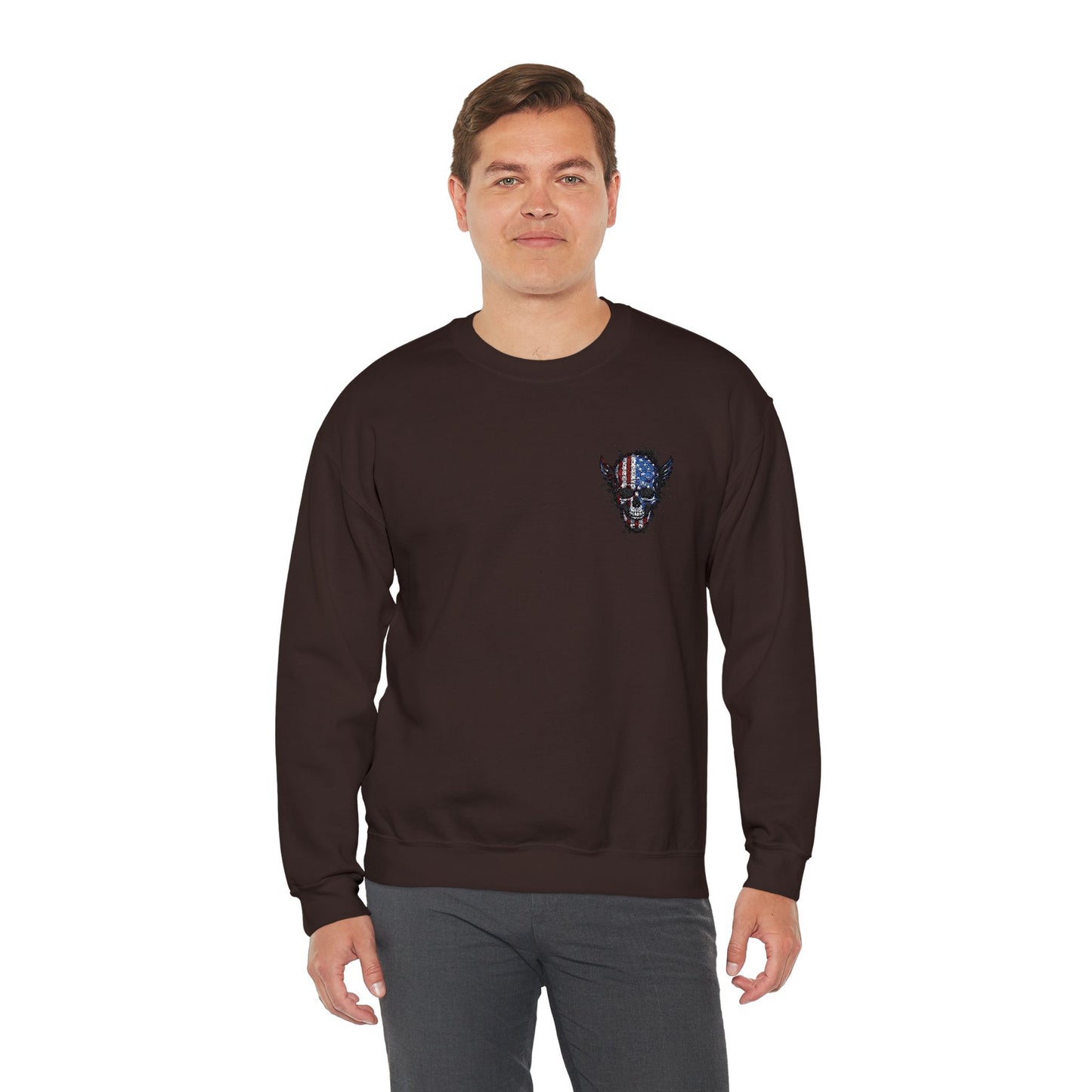 Artistic Graphic Crewneck Sweatshirt - Bold Design for Creative Souls