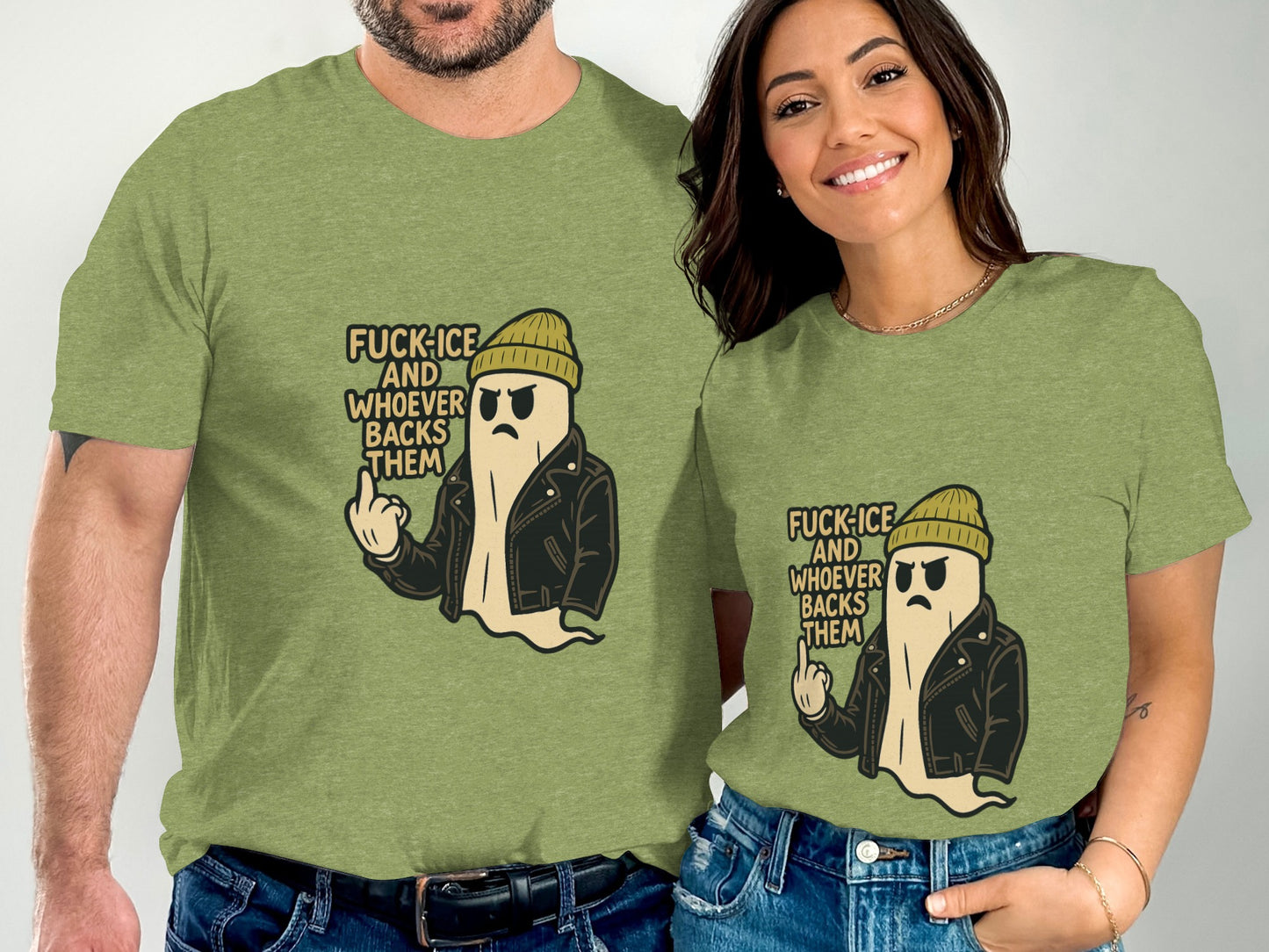 Bold Statement Graphic T-Shirt for Couple product type