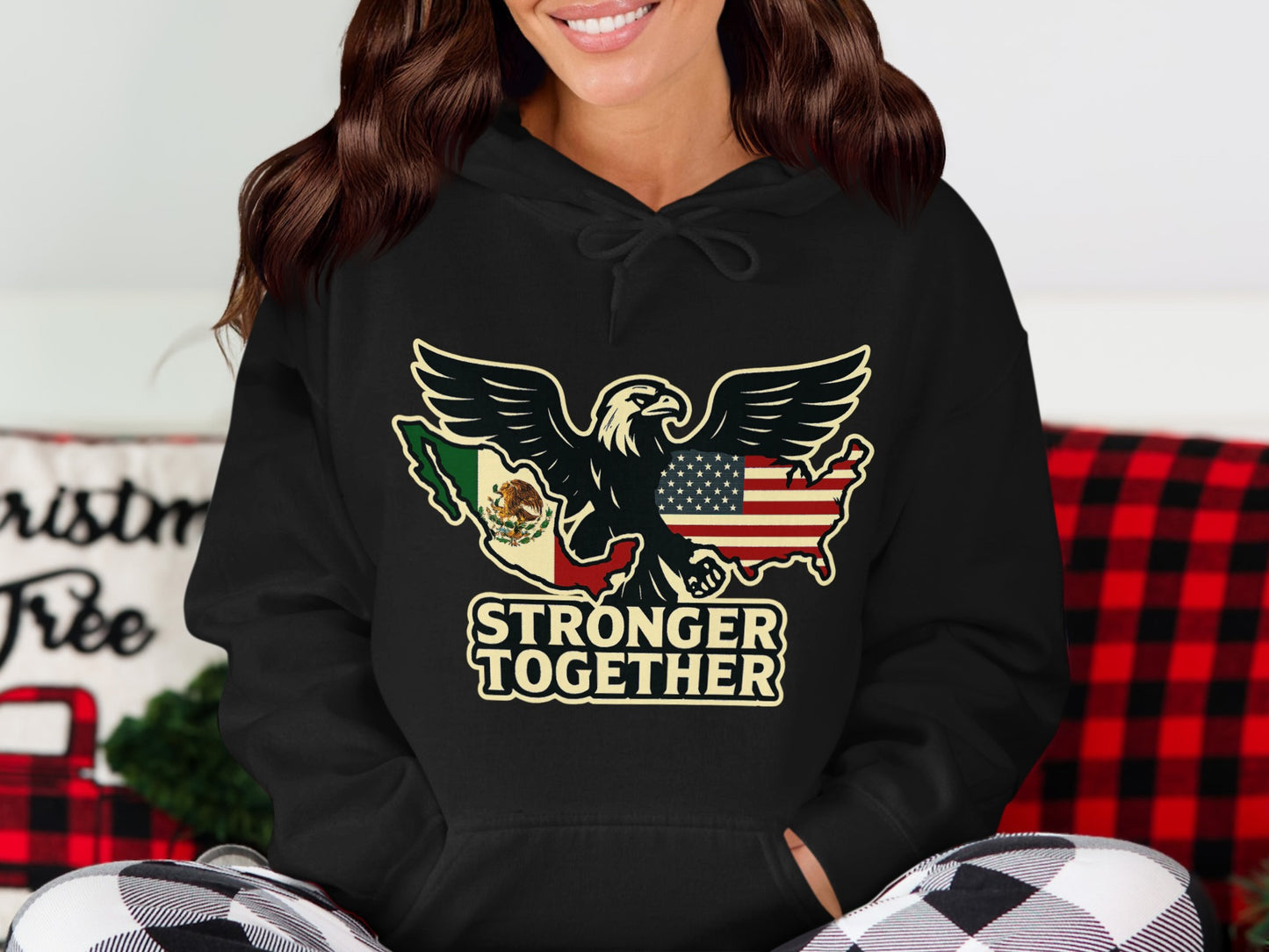 Stronger Together Eagle Hoodie product