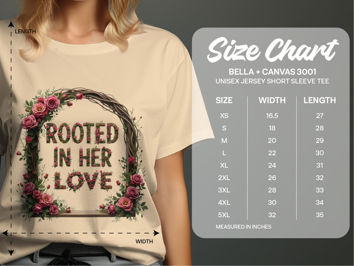 Rooted in Her Love Graphic T-Shirt product type