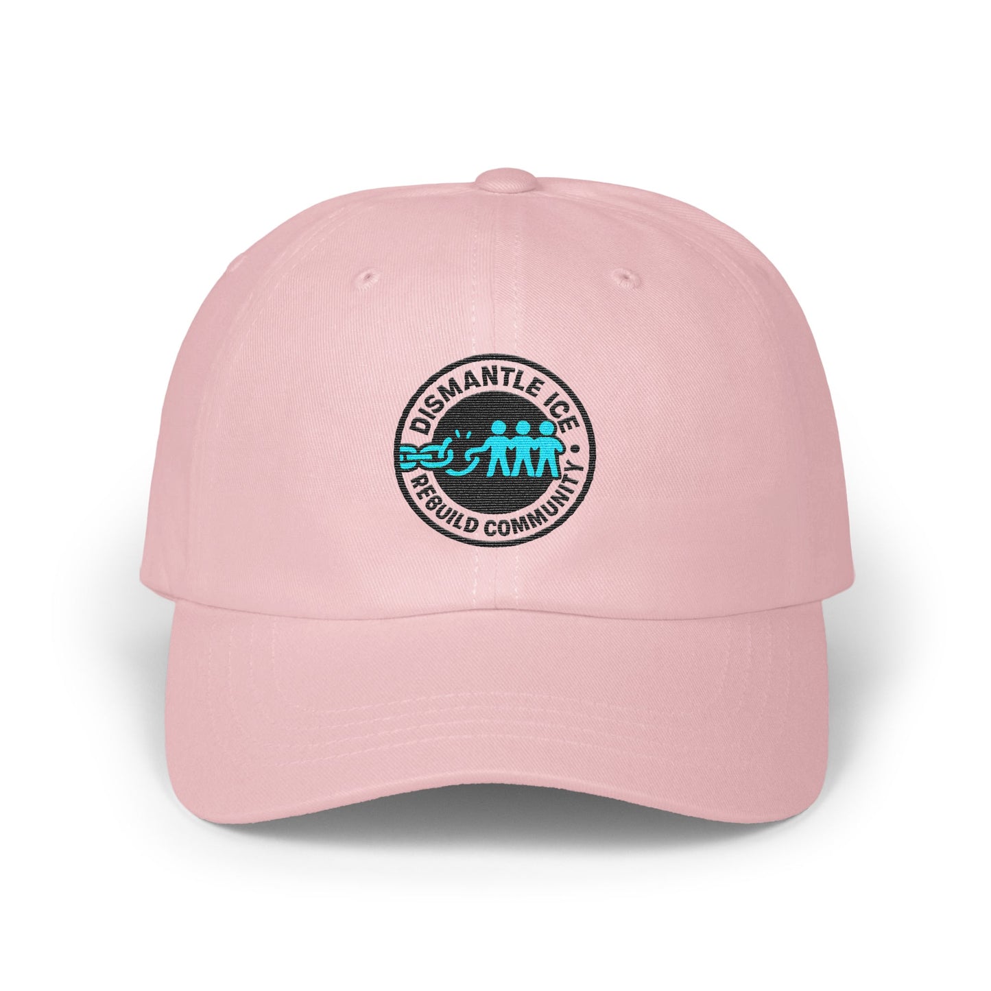 Dismantle ICE Rebuild Community Pink Baseball Cap product