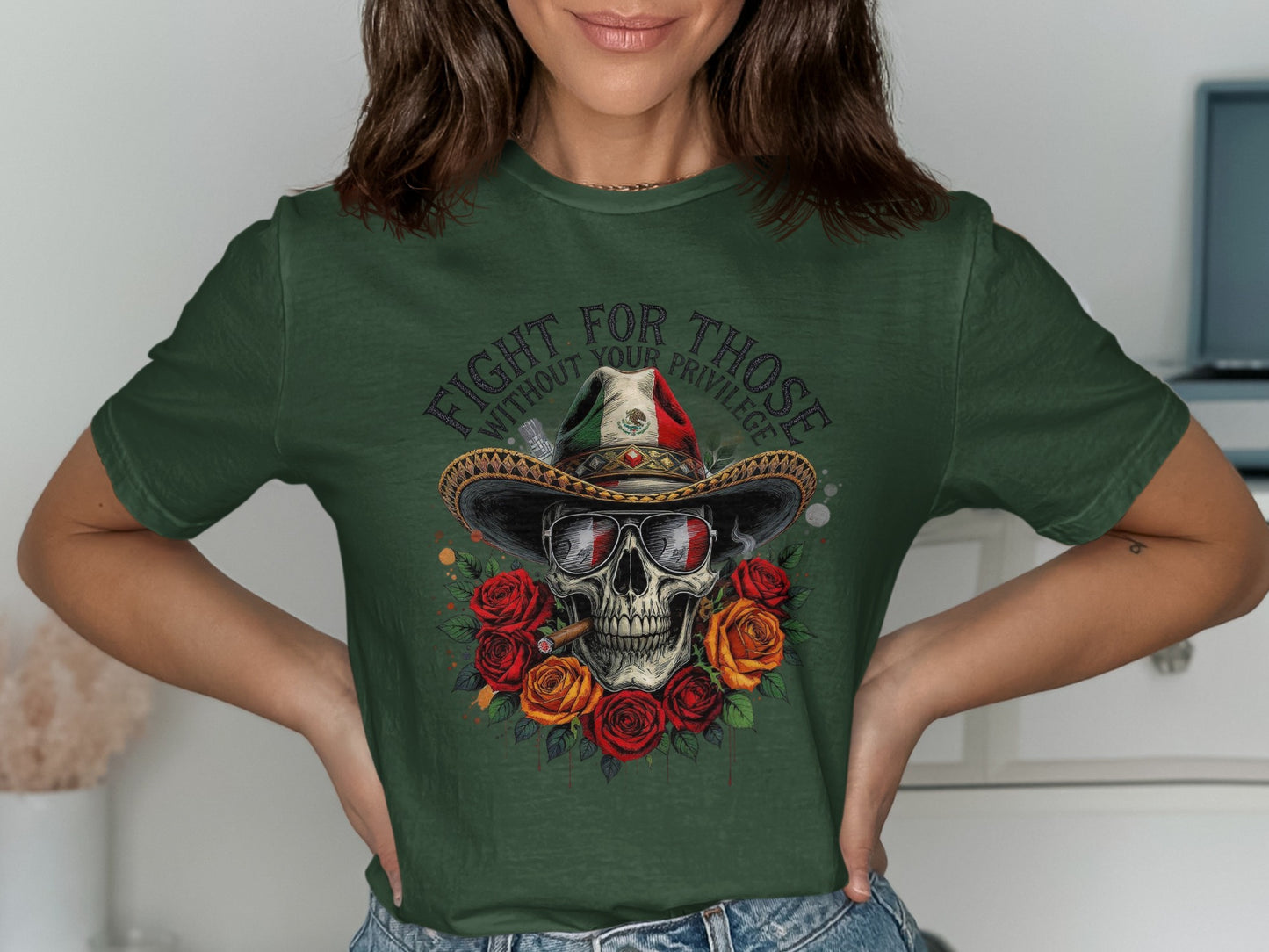 Fight For Those Without Your Privilege Graphic Tee product