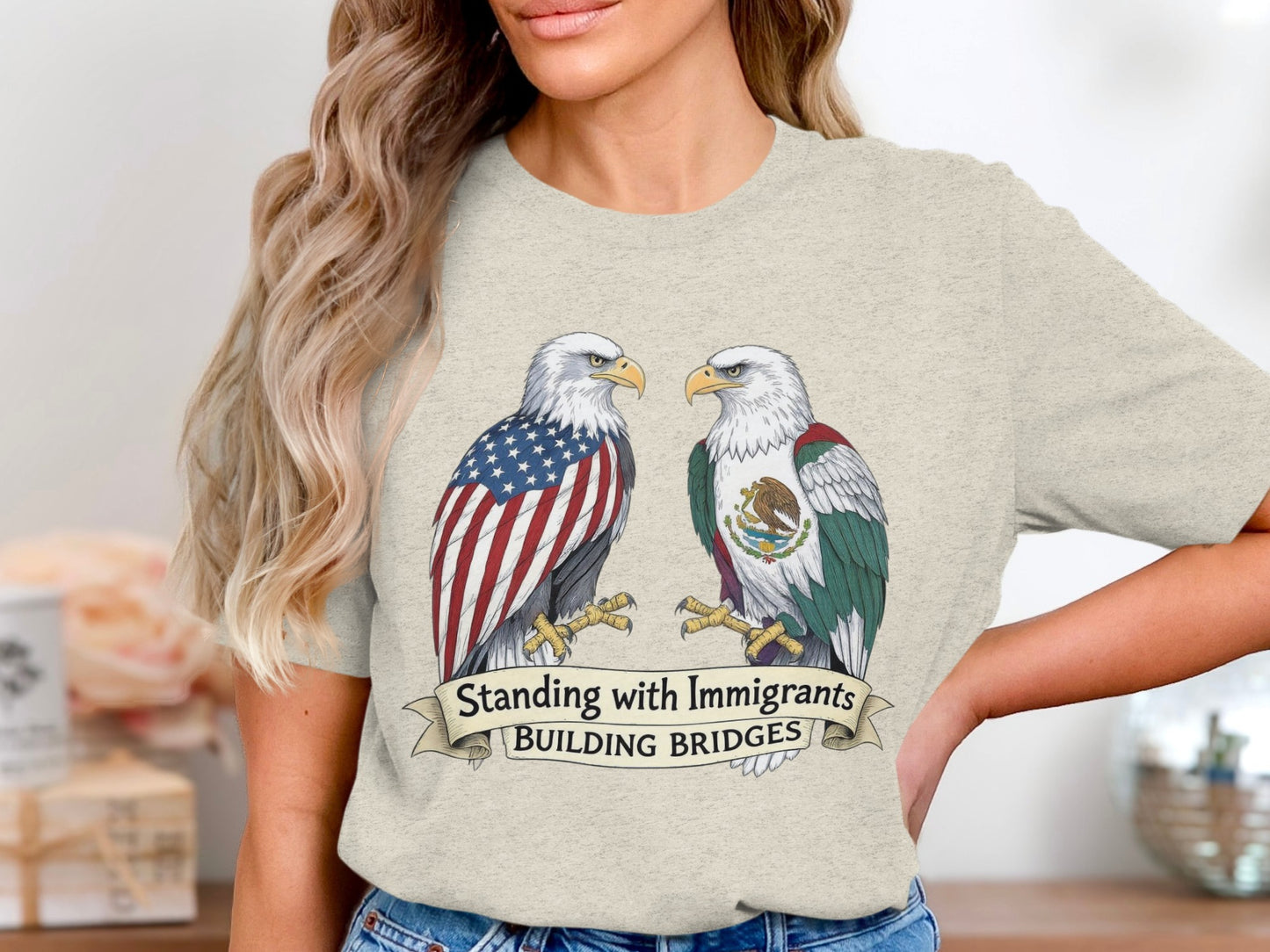 Standing With Immigrants Building Bridges product type