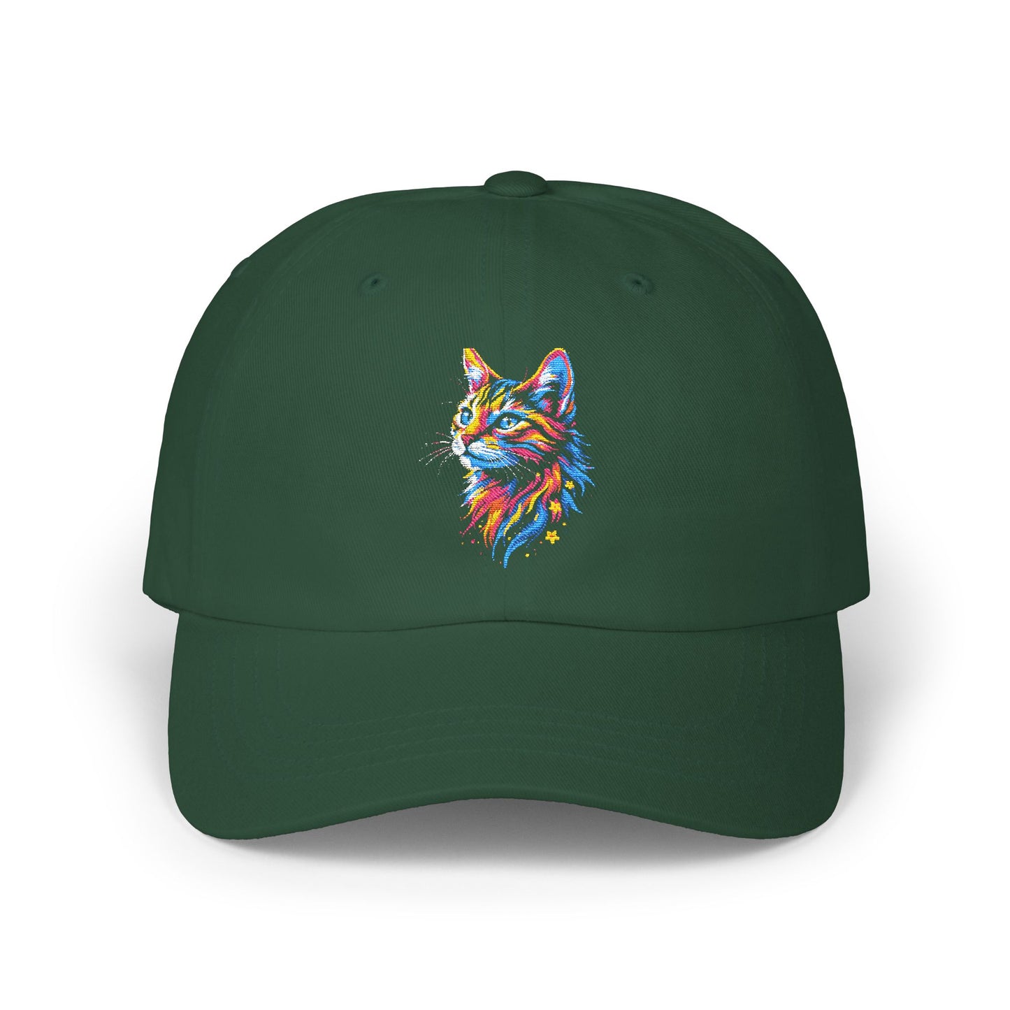 Camo Cat Cap, Trendy Gift, Outdoor Style Hat, Unique Animal Lover Accessory, Cool Cap