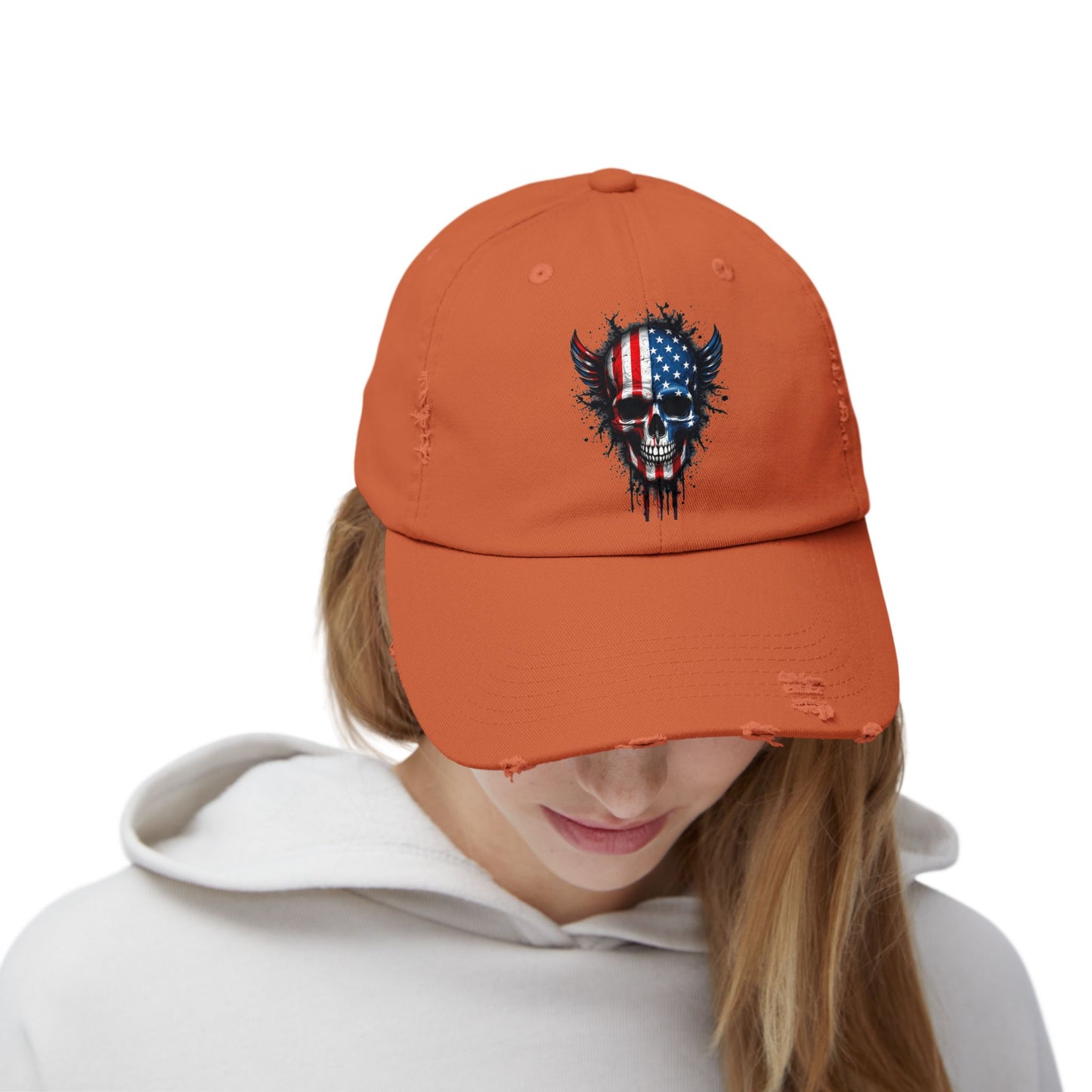 Vintage American Freedom Distressed Cap