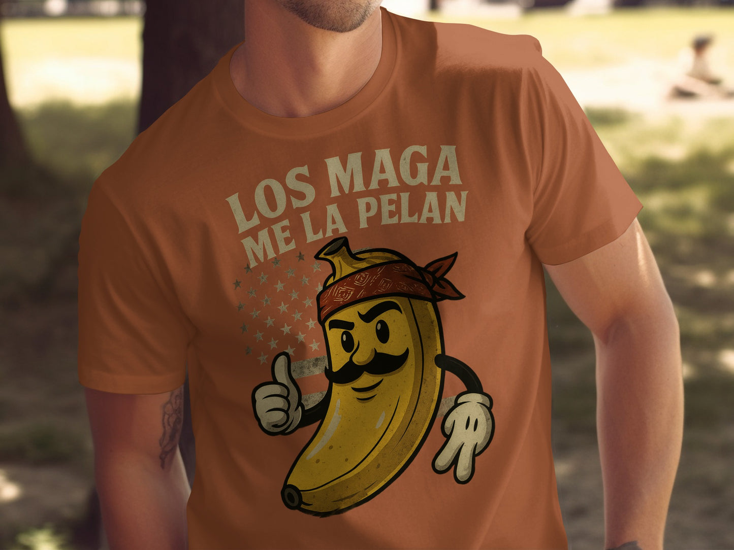 Los Maga Me La Pelan Funny Banana Cartoon product type