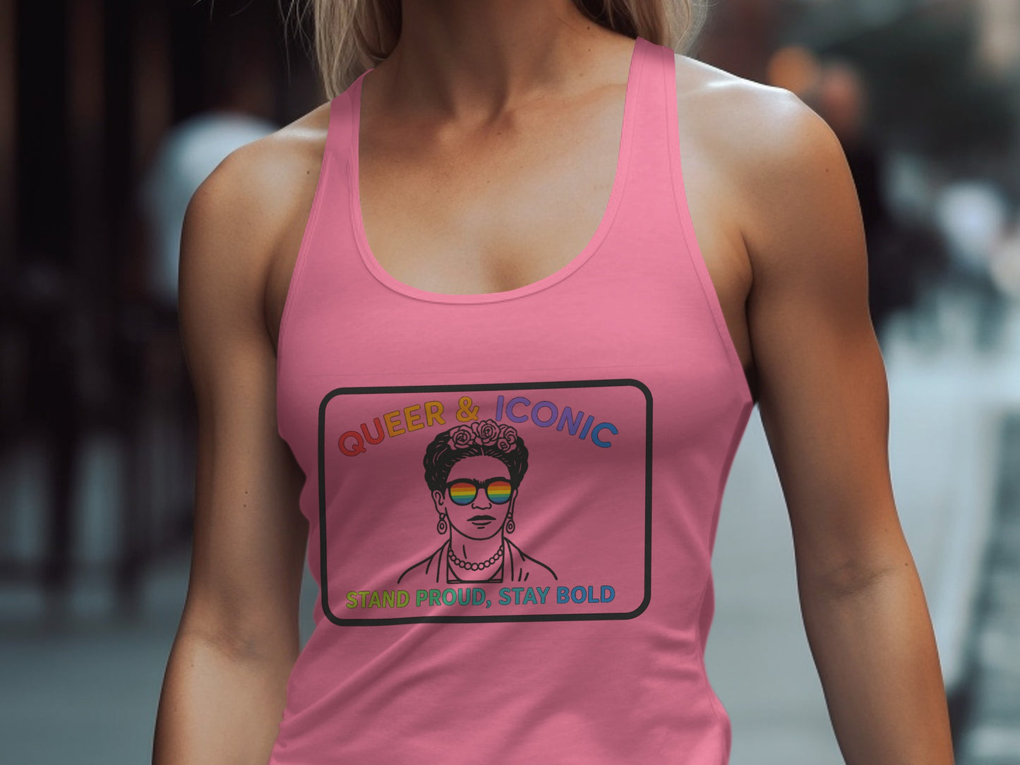 Queer Iconic Stand Proud Stay Bold Tank Top Product