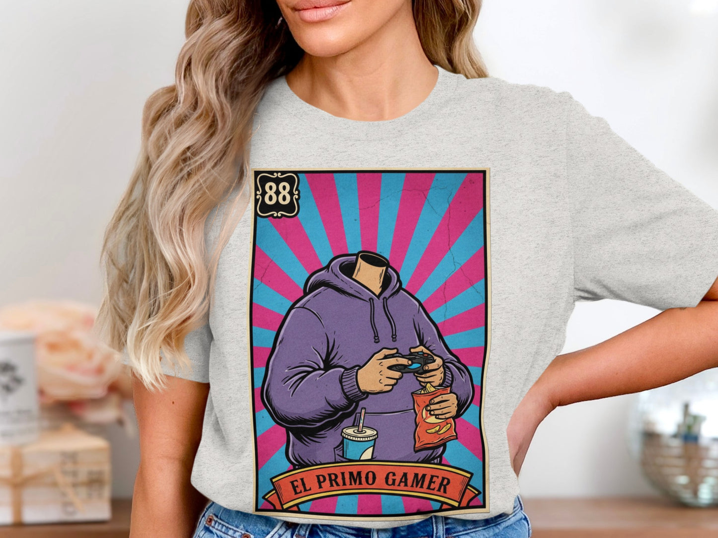 El Primo Gamer Headless Hoodie Graphic T-shirt product