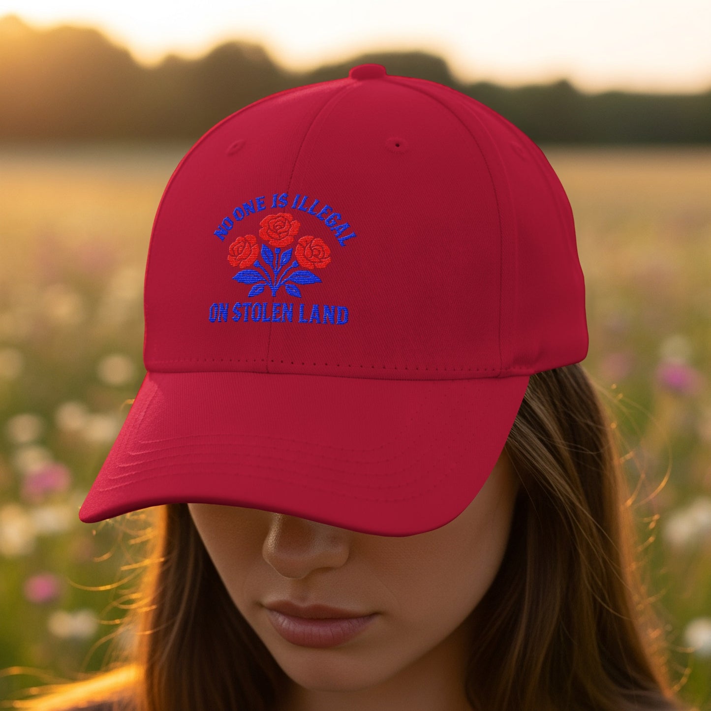 No One is Illegal on Stolen Land Red Hat product