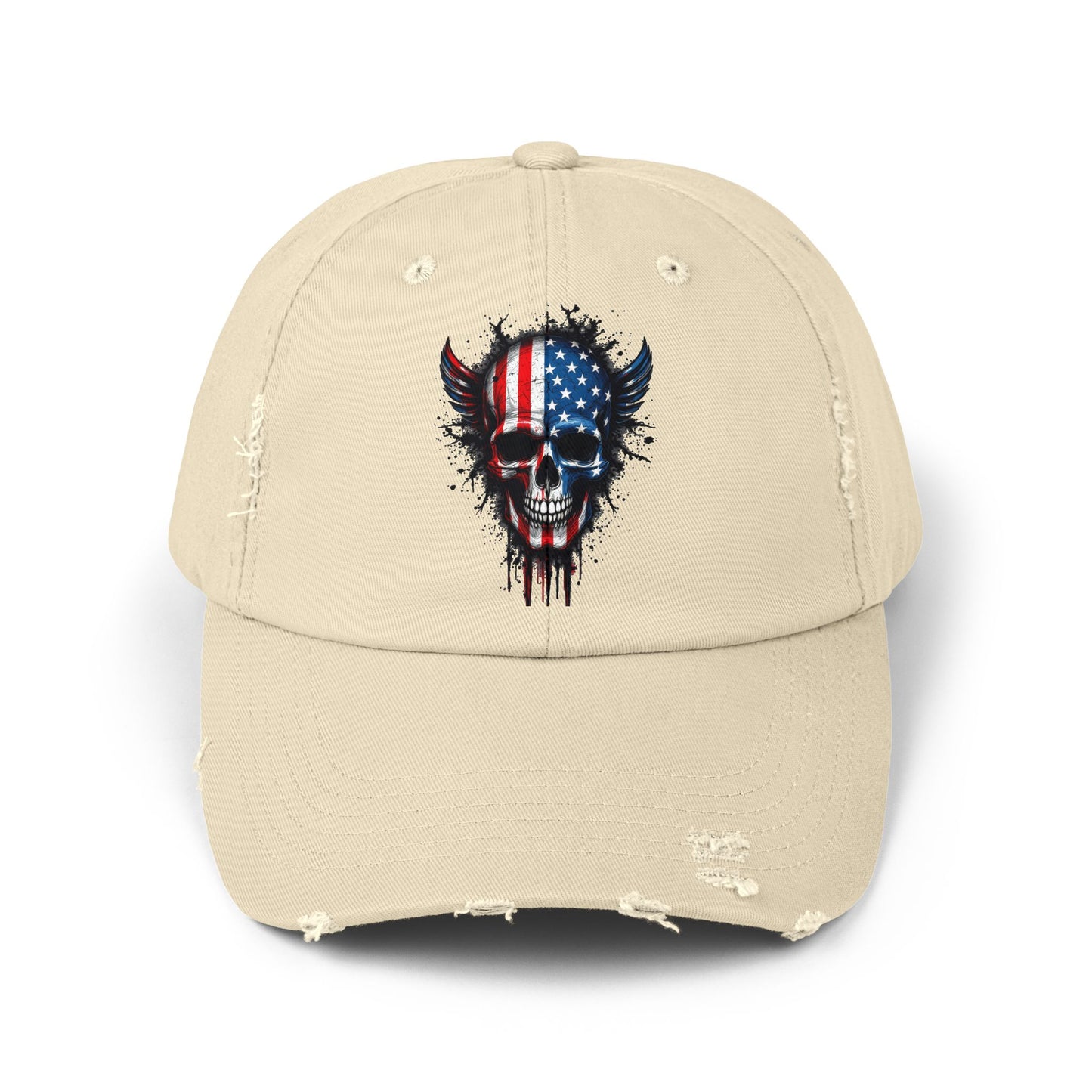 Vintage American Freedom Distressed Cap