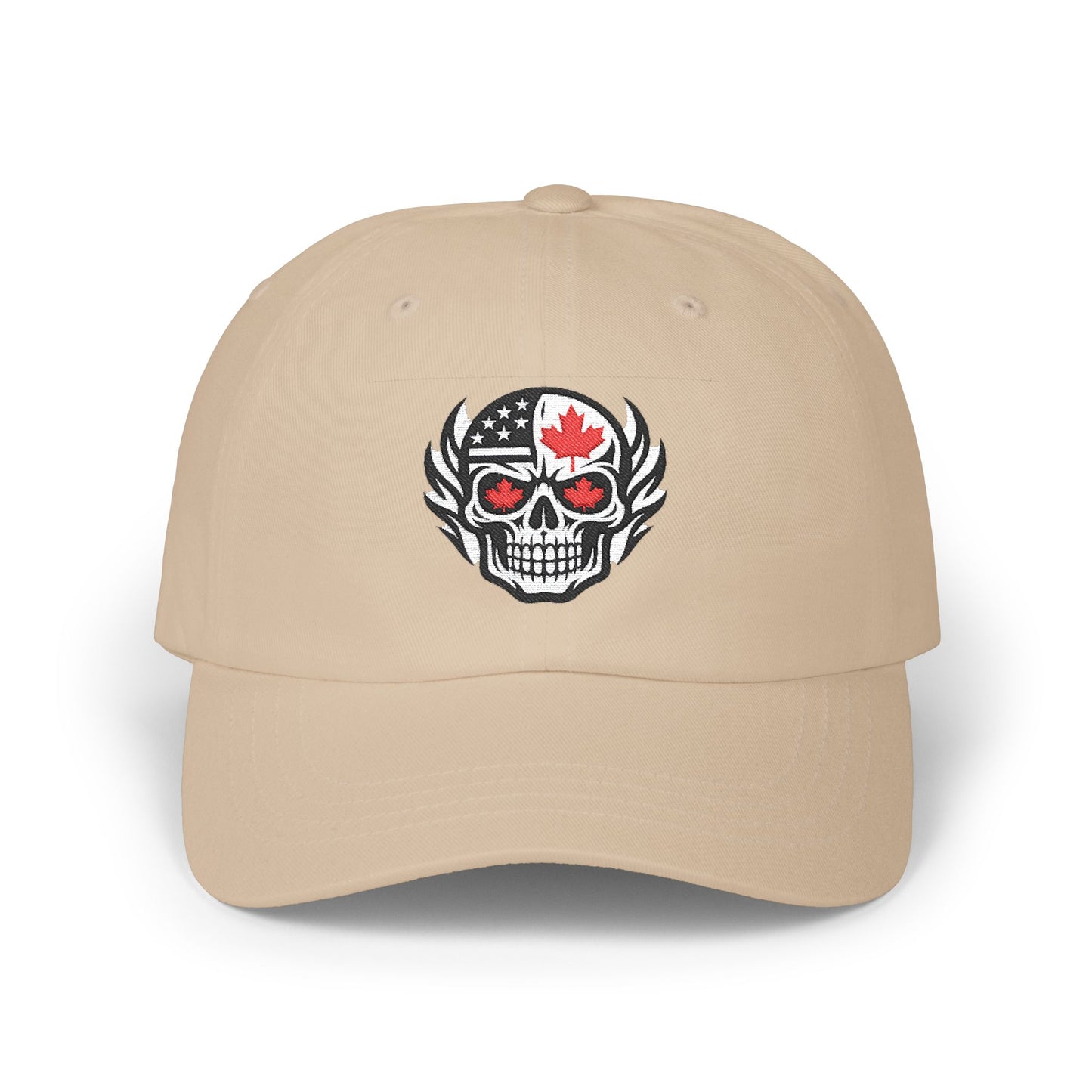 Stylish Classic Dad Cap with Edgy Skull Design, Casual Accessories, Gift for Him, Summer Style, Trendy Baseball Hat, Unisex Cap