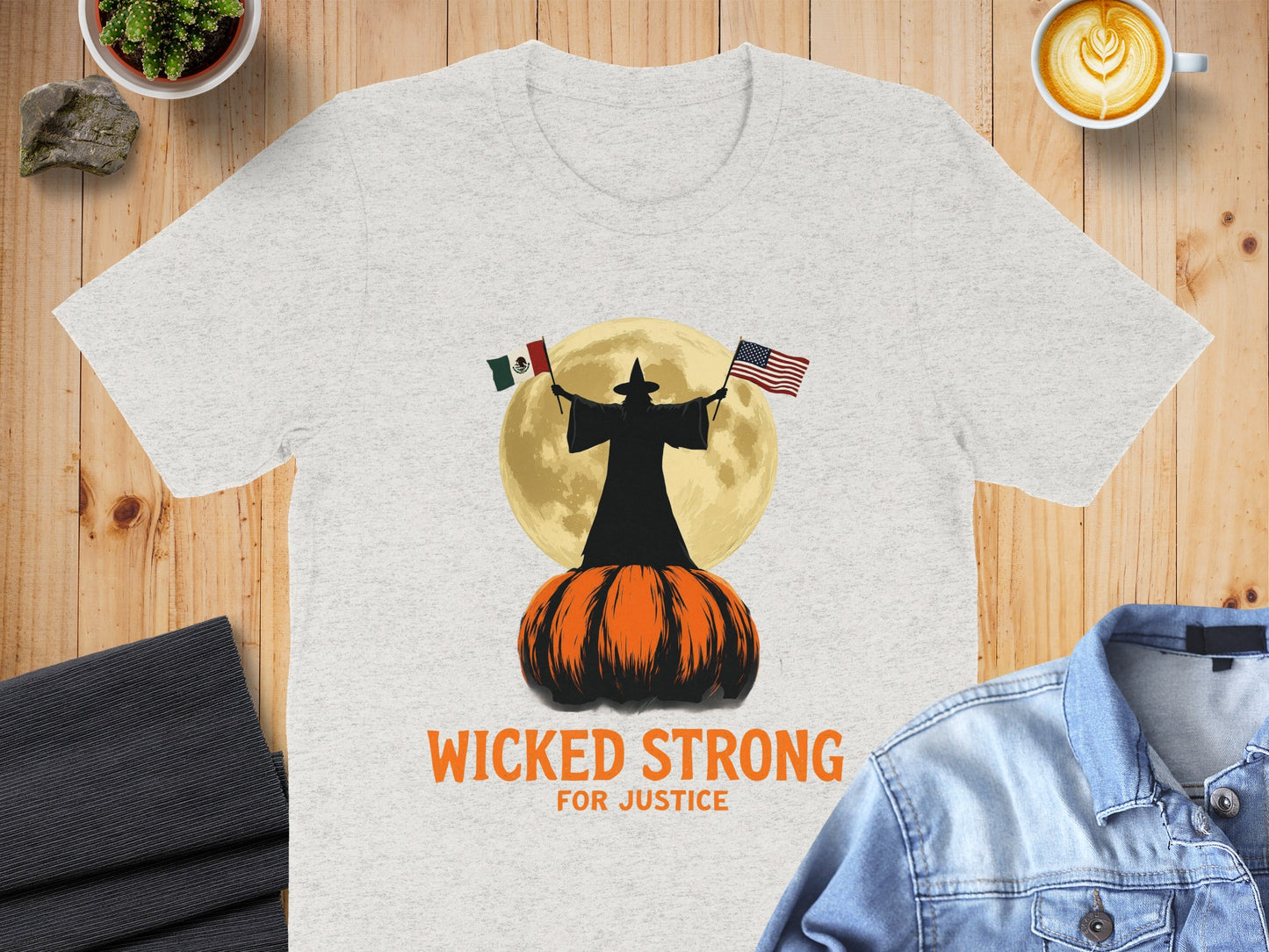Wicked Strong for Justice Custom T-shirt product type